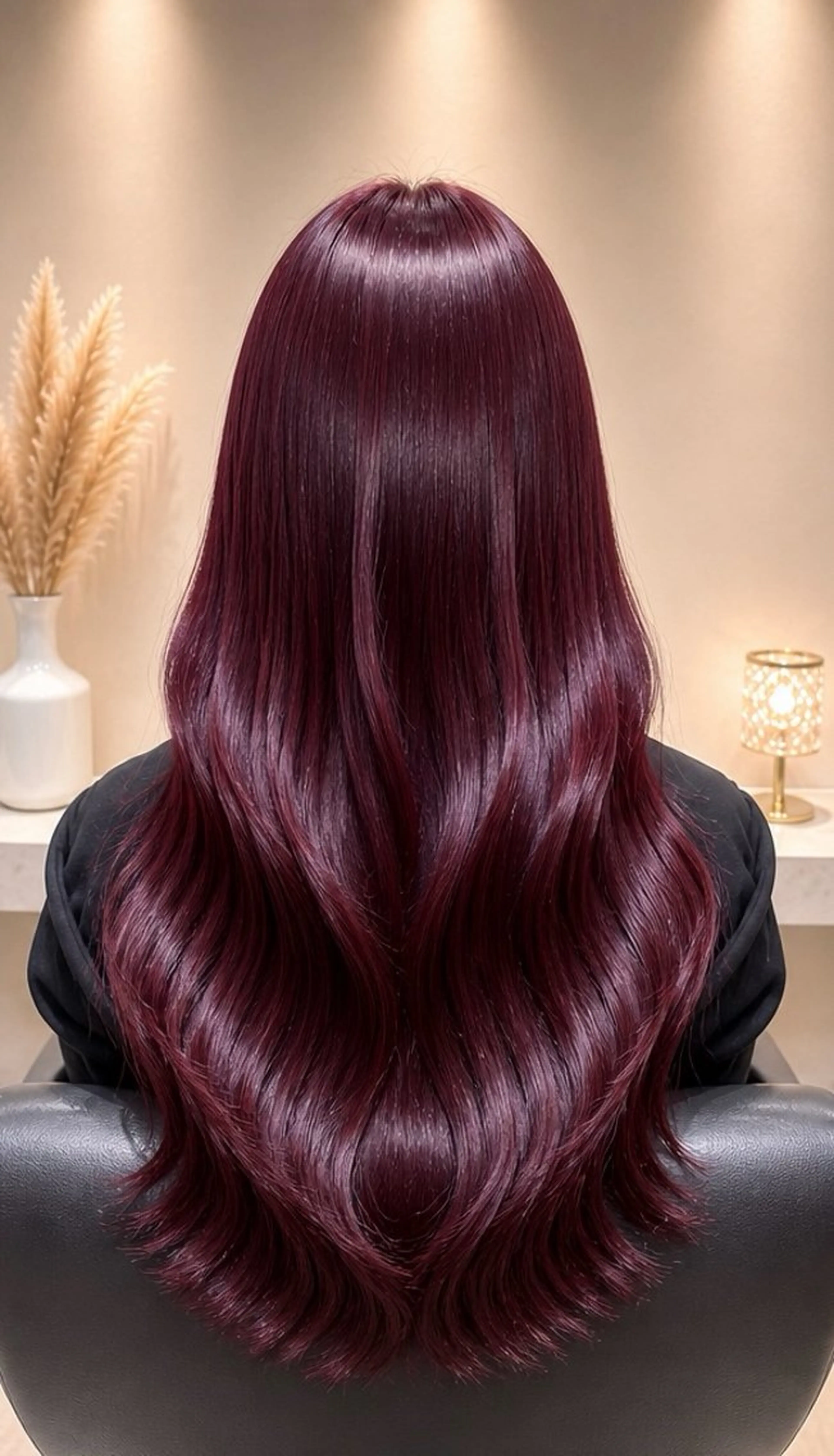 ロング カラー カット ヘアカラー トリートメント 井上 未悠のヘアスタイル