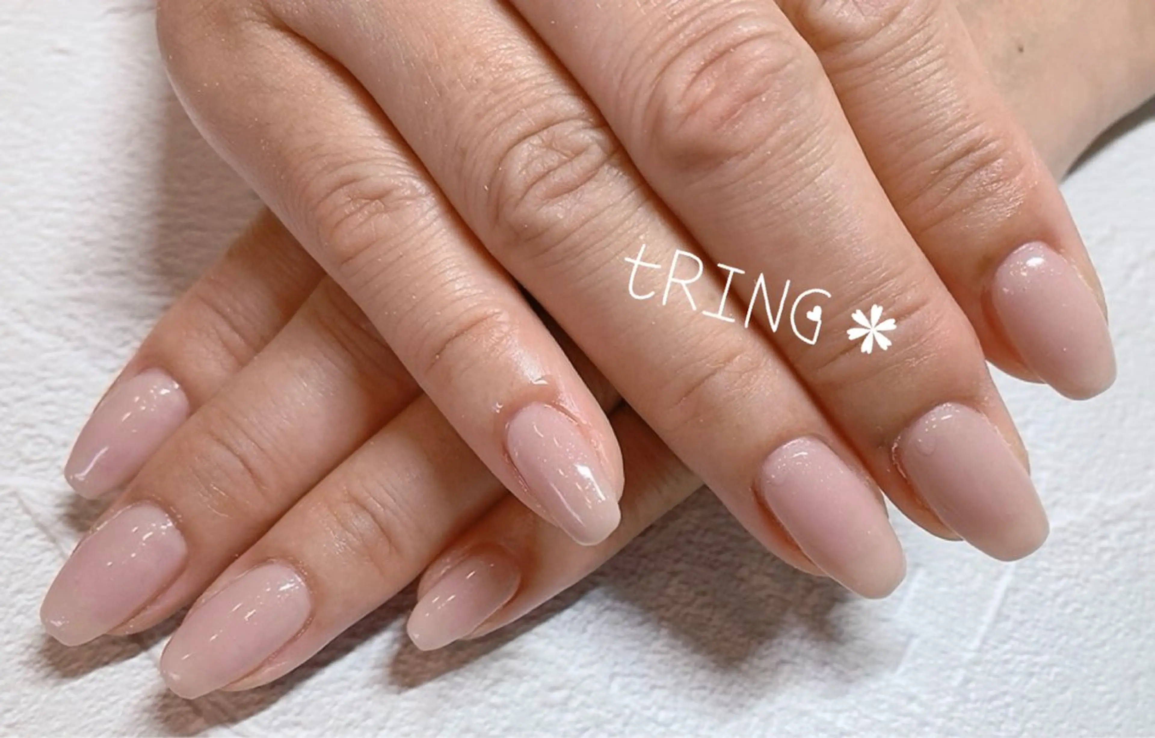 ネイル ハンドネイル tRING＊ しいの木台のネイルデザイン