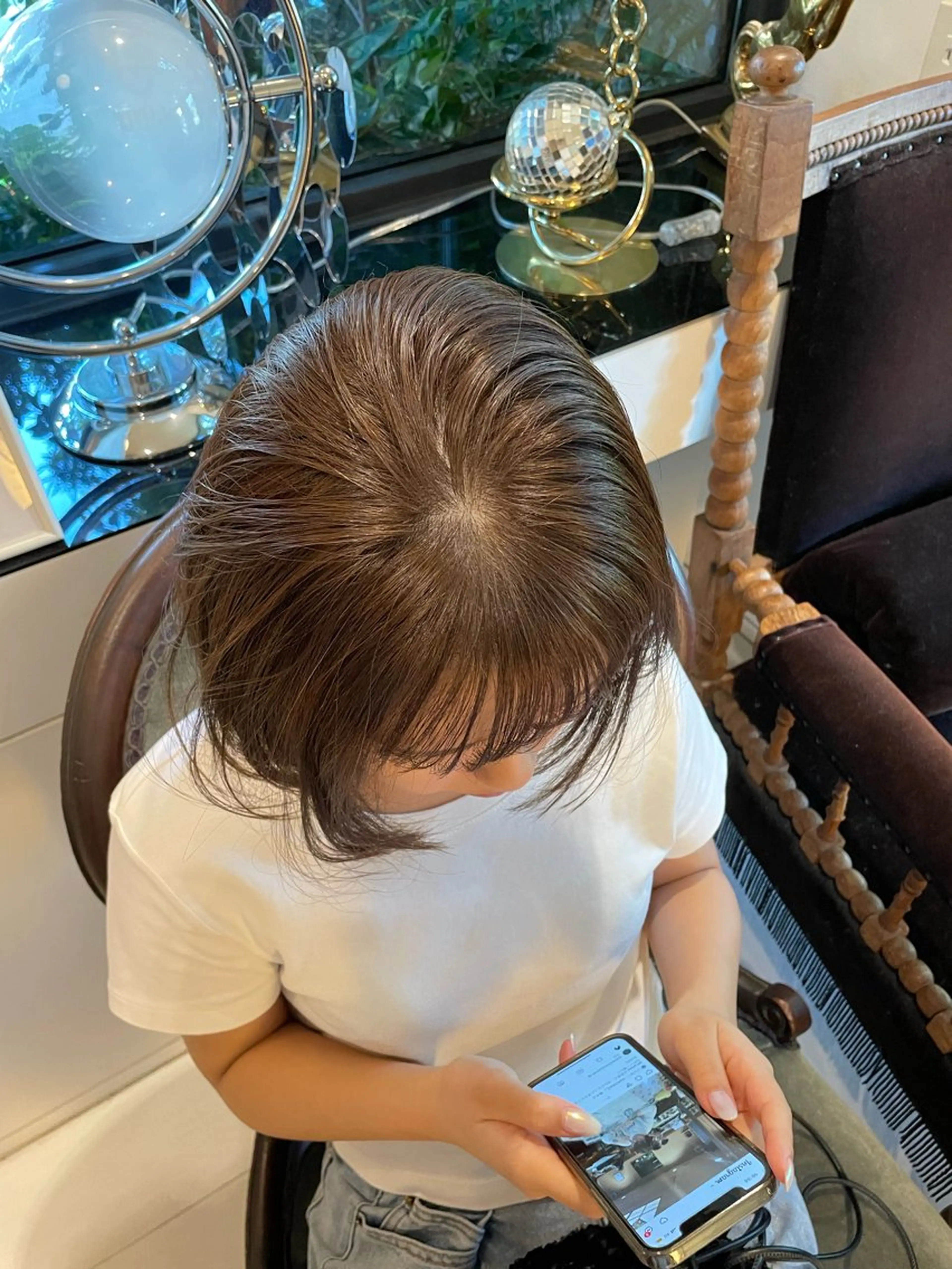 カラー RINKA 岡崎美容室のヘアスタイル