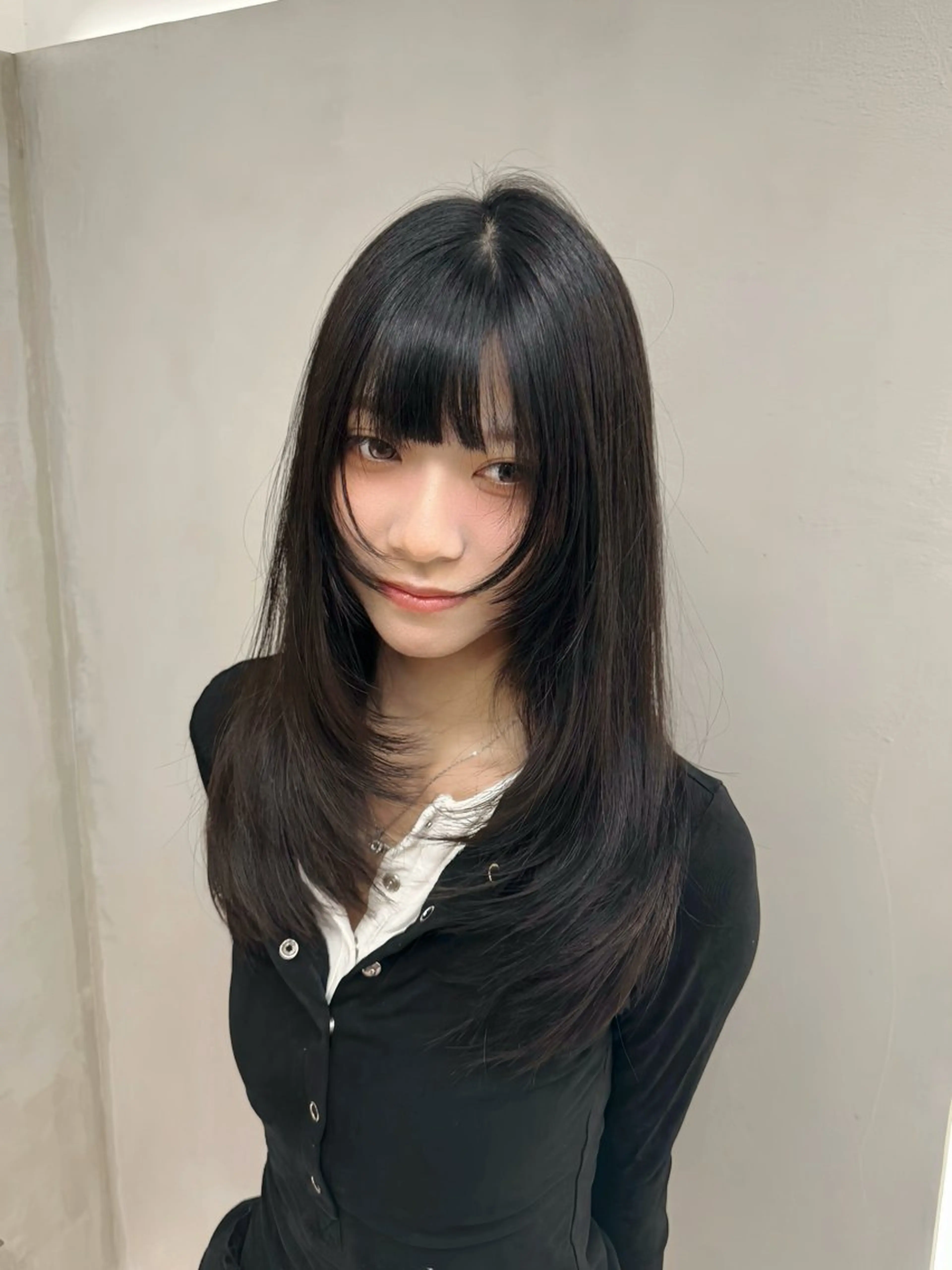 ロング カラー レイヤーカット ロング ウルフカット 🐺ウルフ/レイヤー カット/高嶋湧大のヘアスタイル