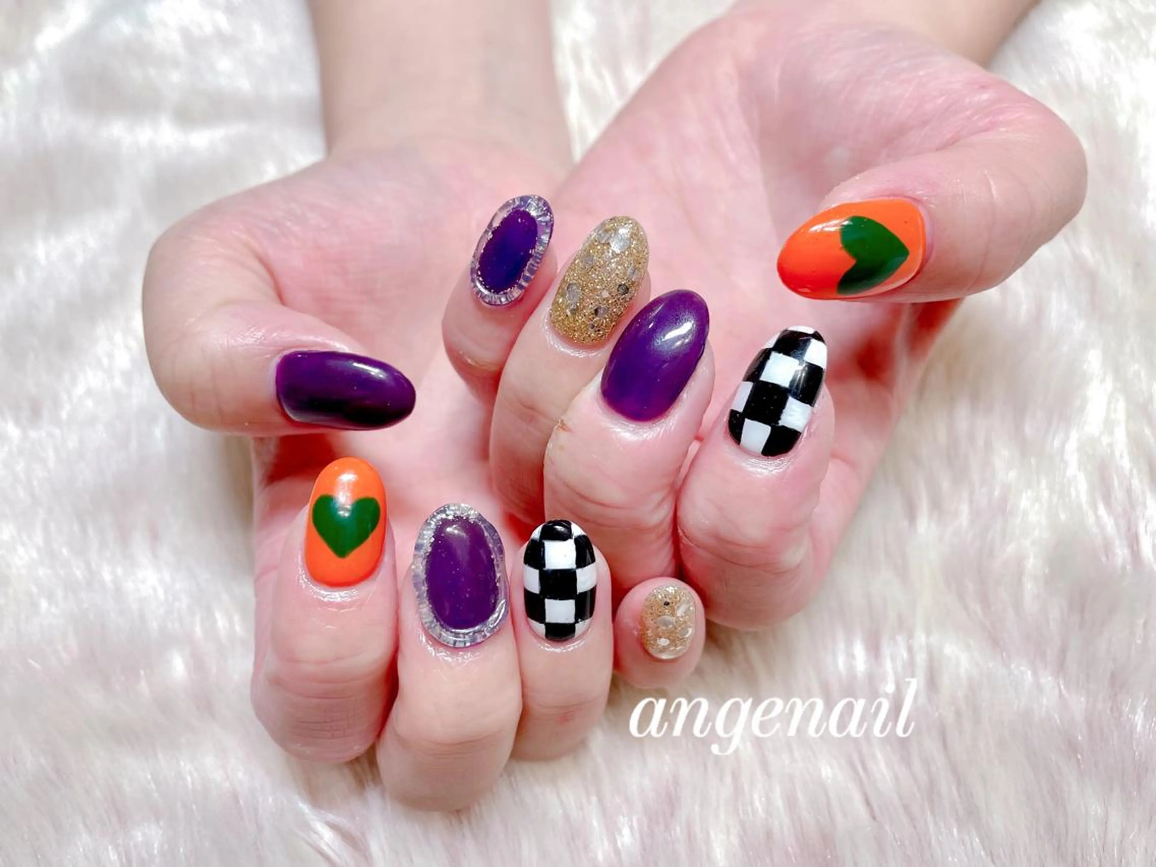 ネイル ハンドネイル オーナーネイリスト MAKIのネイルデザイン