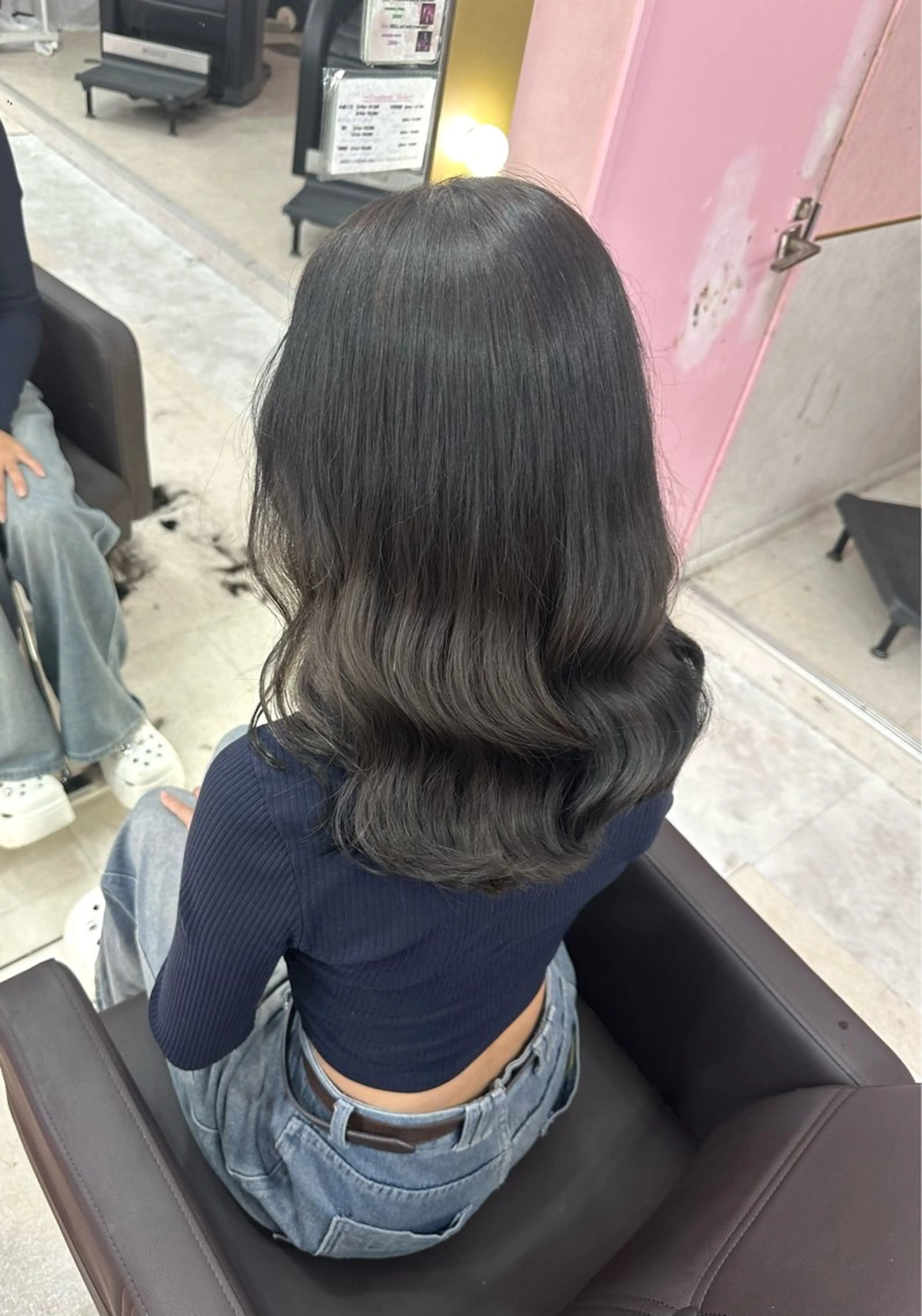 セミロング カラー ヘアカラー トリートメント ブリーチ指名 No.1🦋KOKIのヘアスタイル