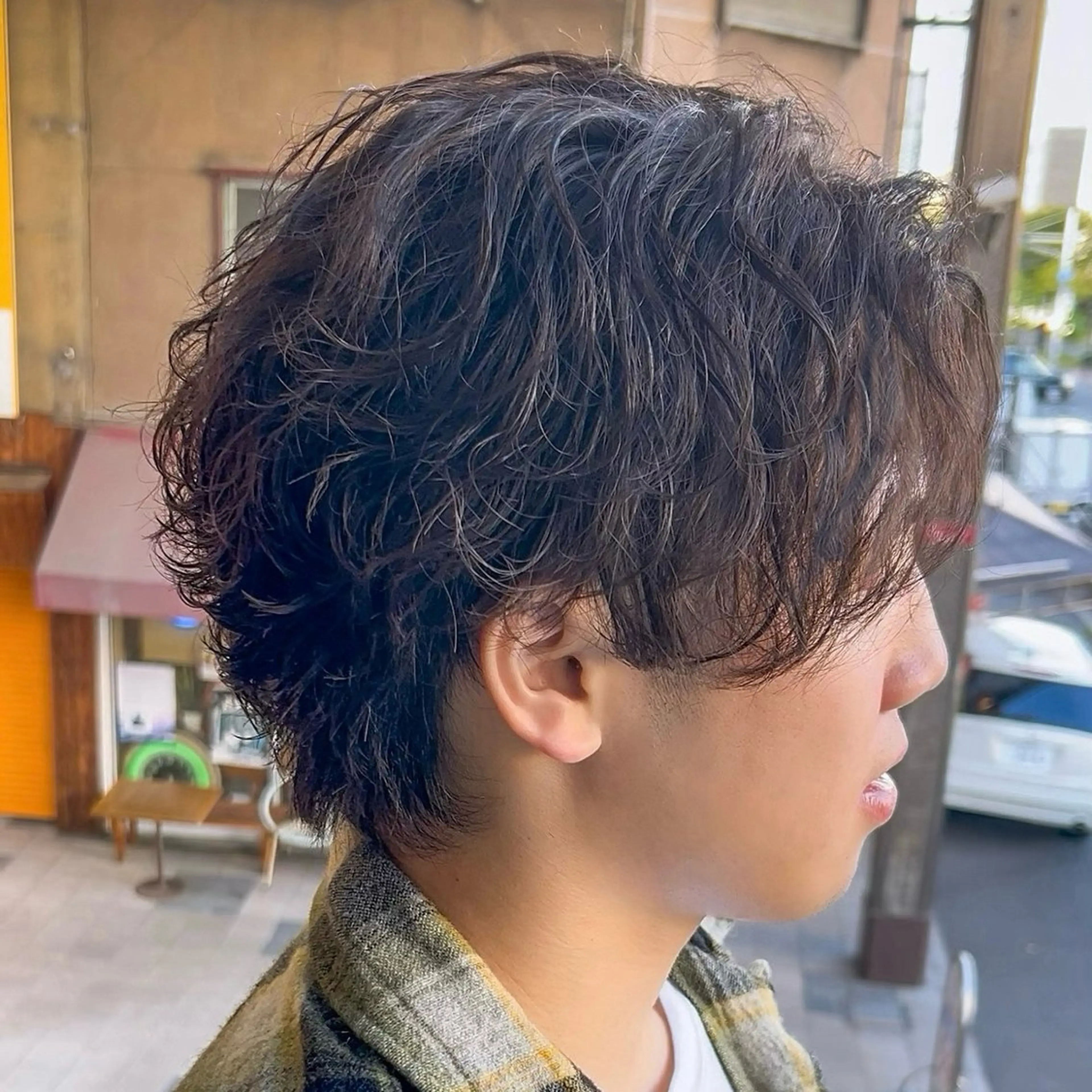 パーマ メンズ メンズパーマ カット パーマ トリートメント メンズパーマ/メンズ カット/たばたよしきのヘアスタイル