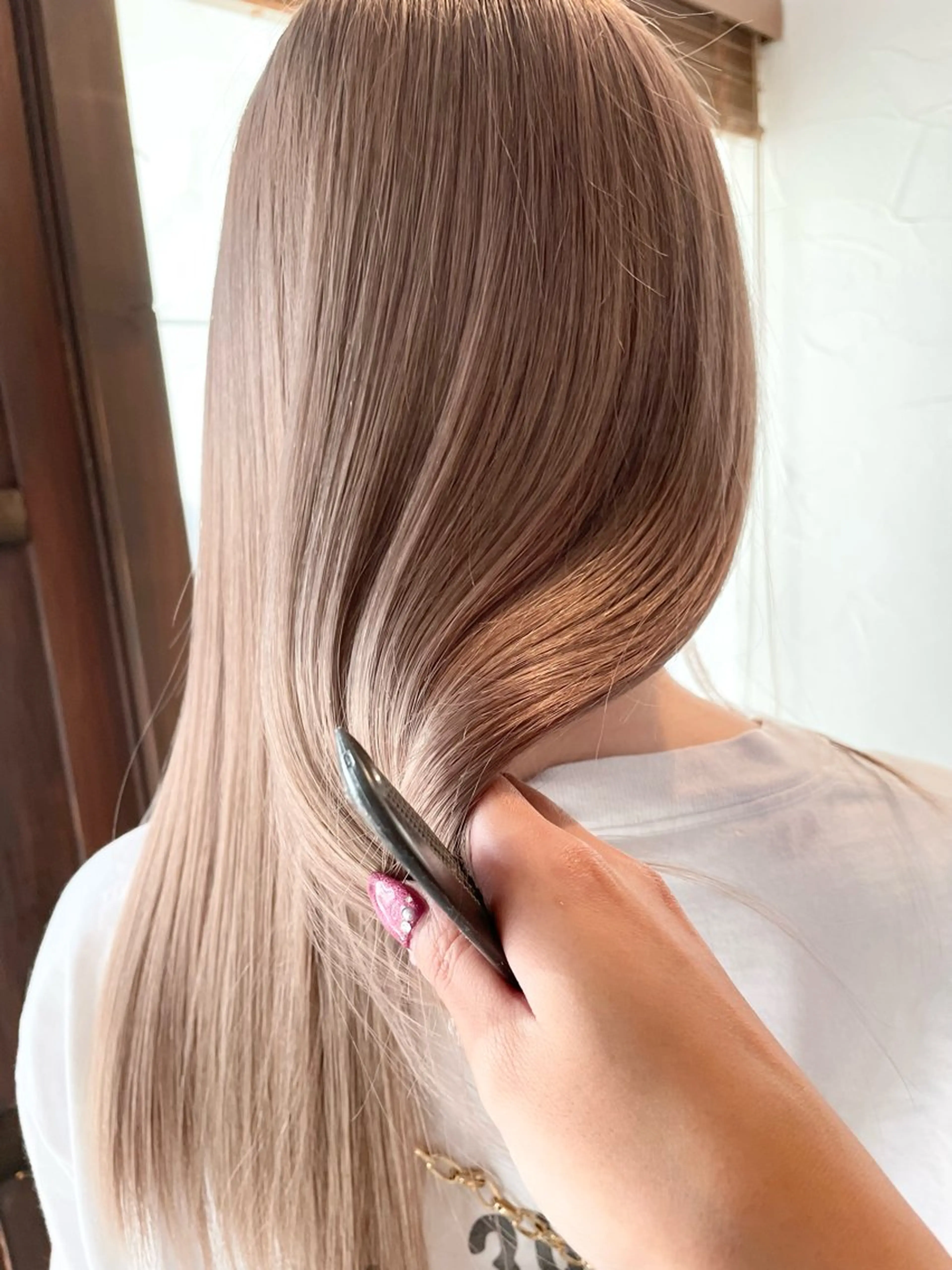 🤍ケアブリーチ込み🤍ダブルカラー🤍の写真