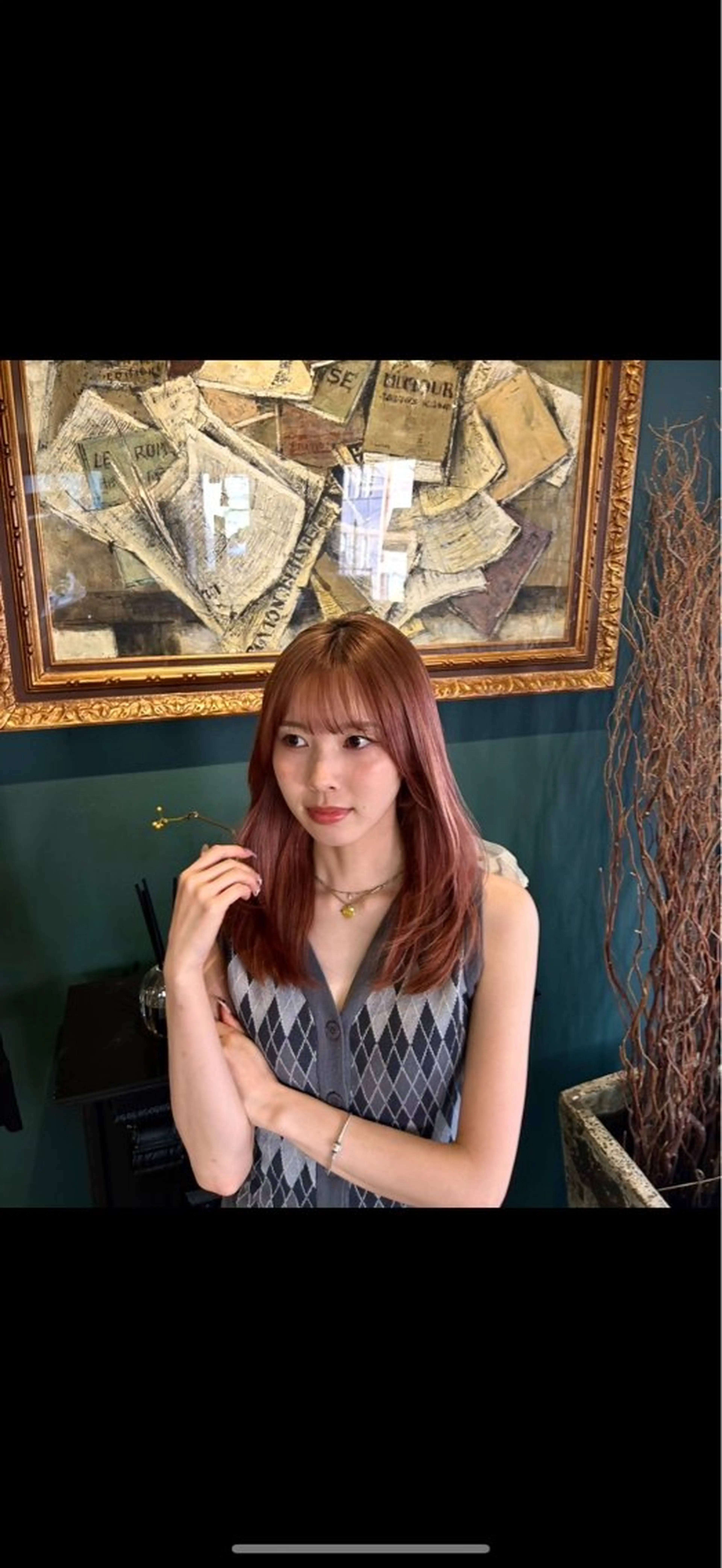 セミロング CHIHO💚羽エク /マツエクのヘアスタイル