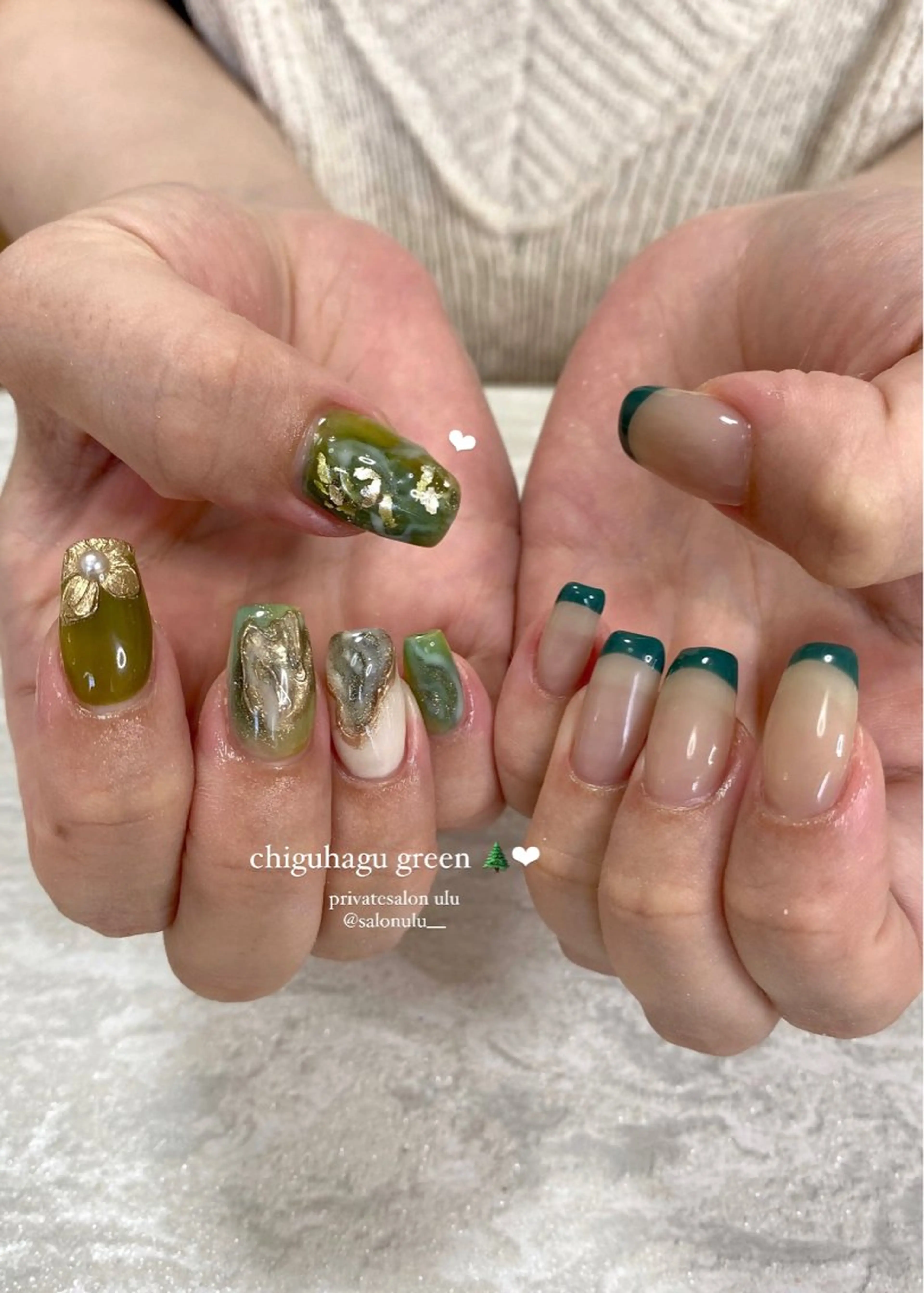 ネイル nailsalon uluのネイルデザイン