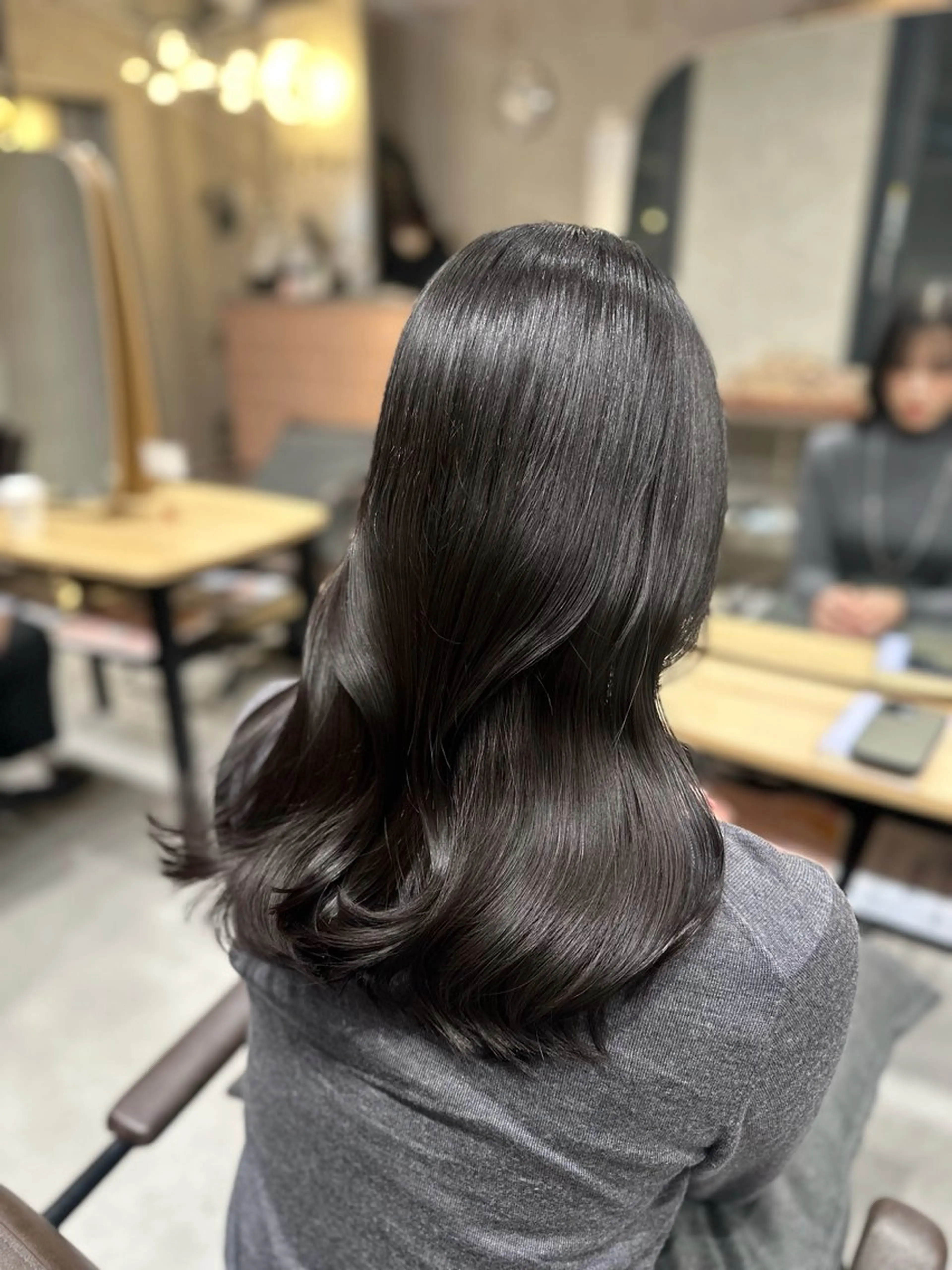 セミロング カラー カット ヘアカラー トリートメント hayato / 梅田のヘアスタイル