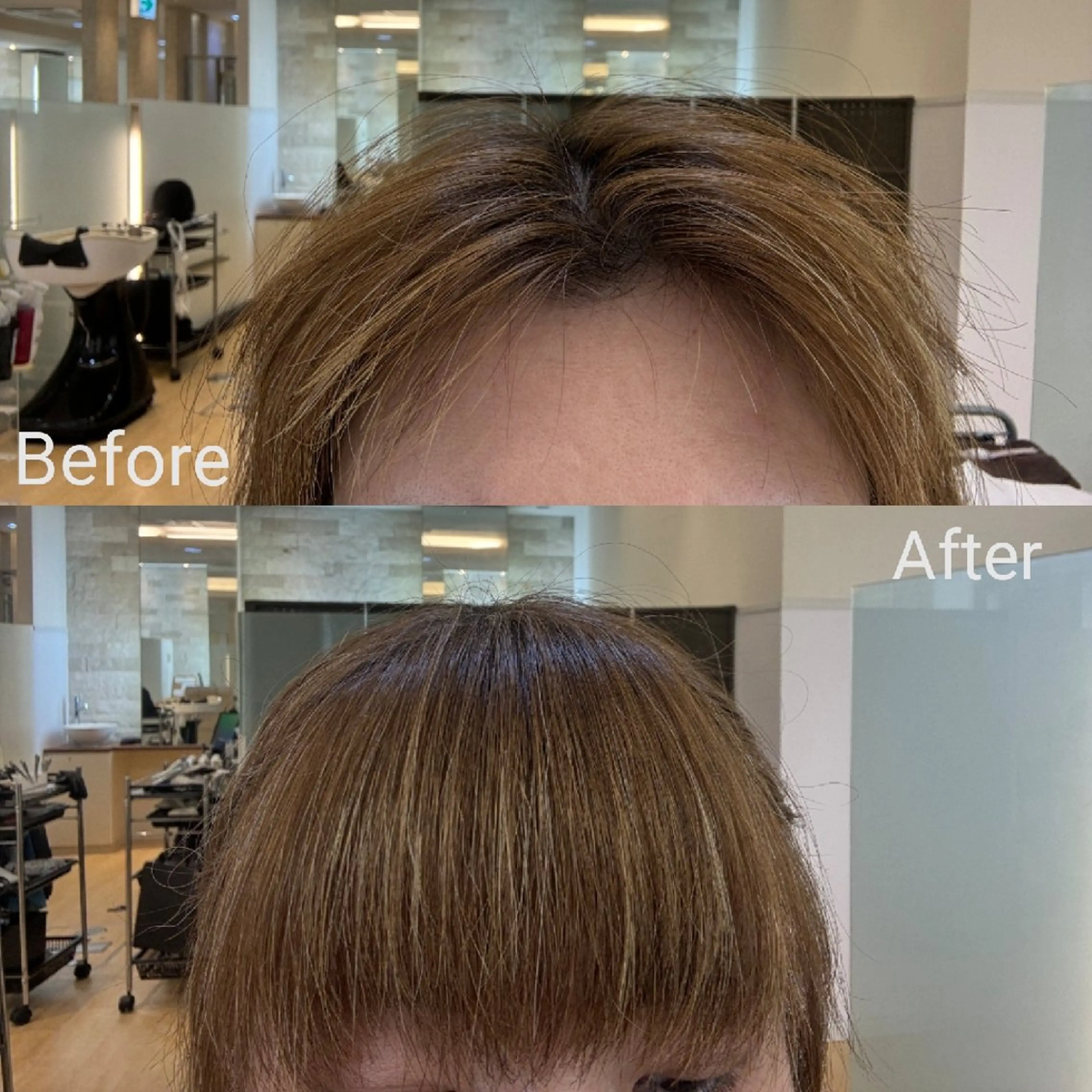 カット 縮毛矯正 鈴木 さやかのヘアスタイル