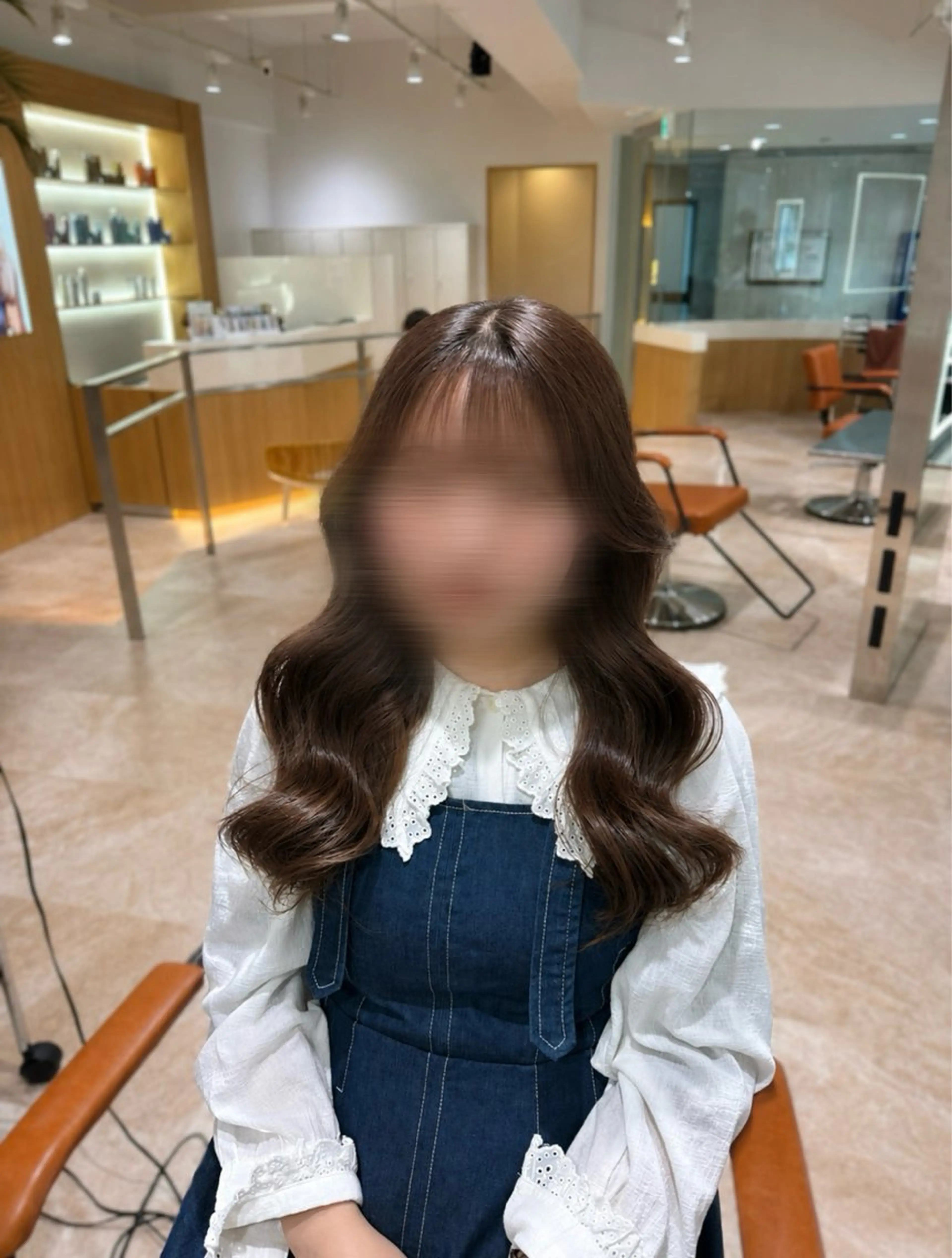 ヘアアレンジ 梅田 巻き下ろし モデル Remiのヘアスタイル