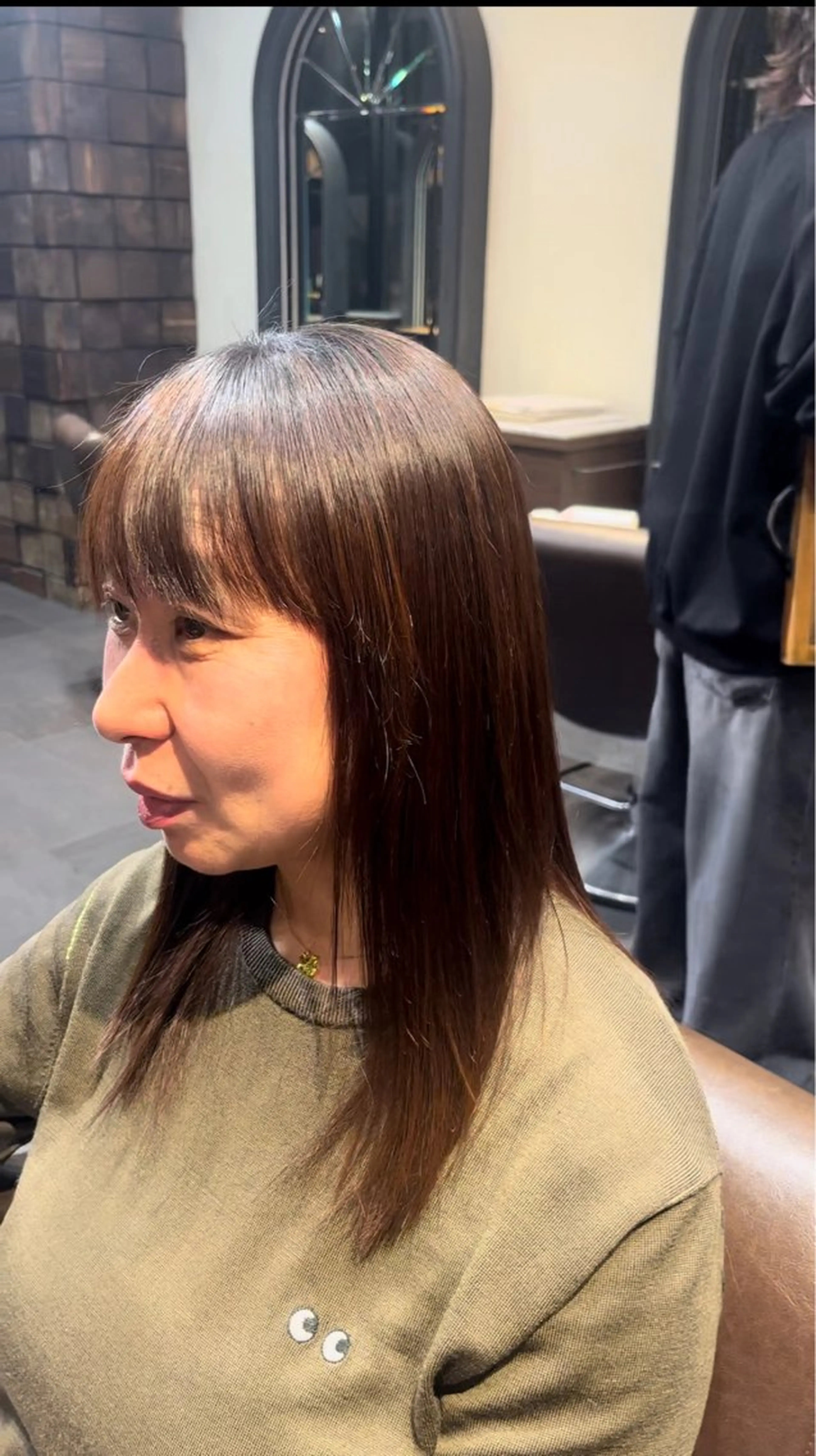 【扱いやすい前髪が欲しい❗️】🔷前髪縮毛矯正🔷の写真