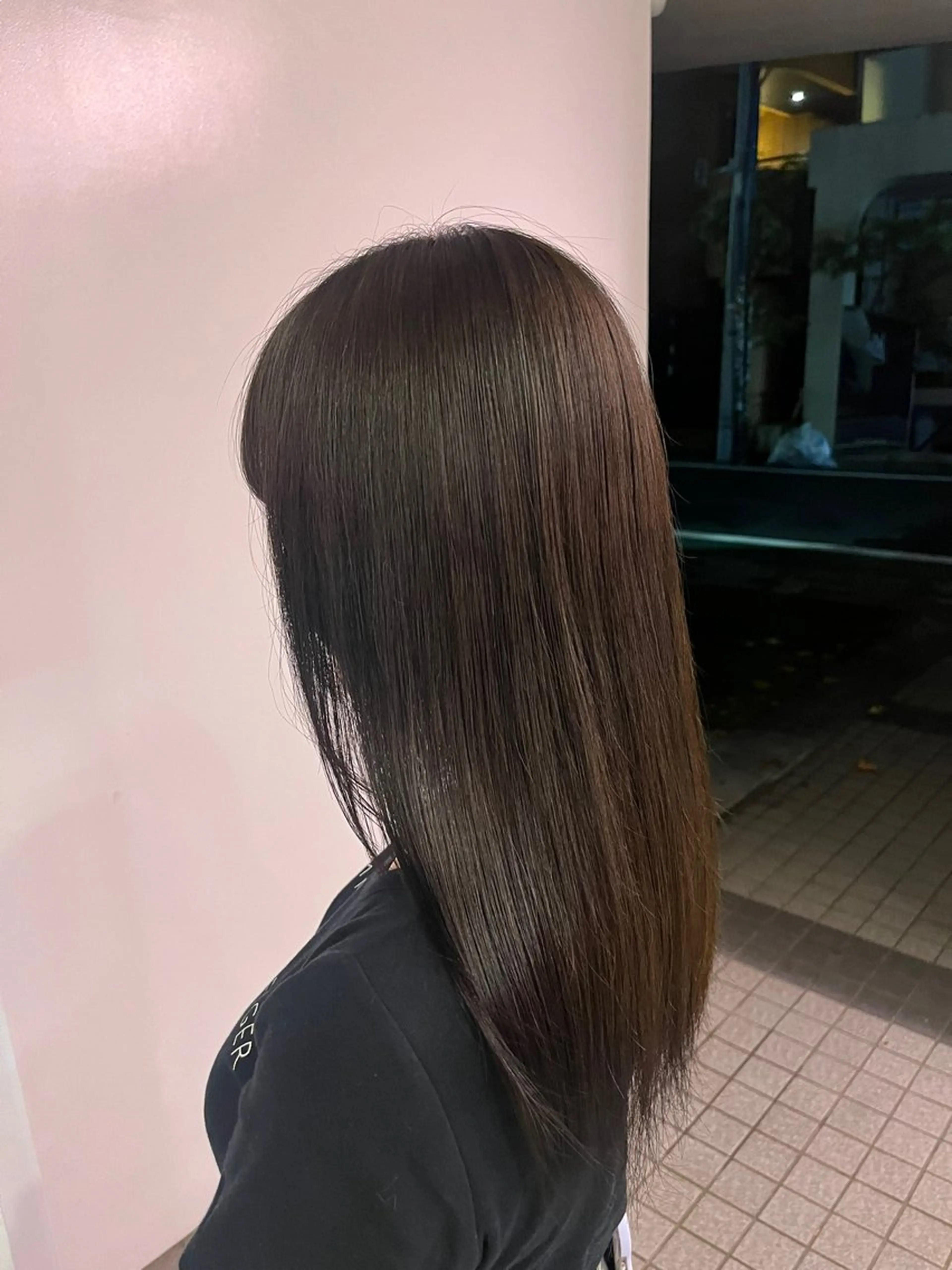 カラー 縮毛矯正/くすみカラ ーayukaのヘアスタイル