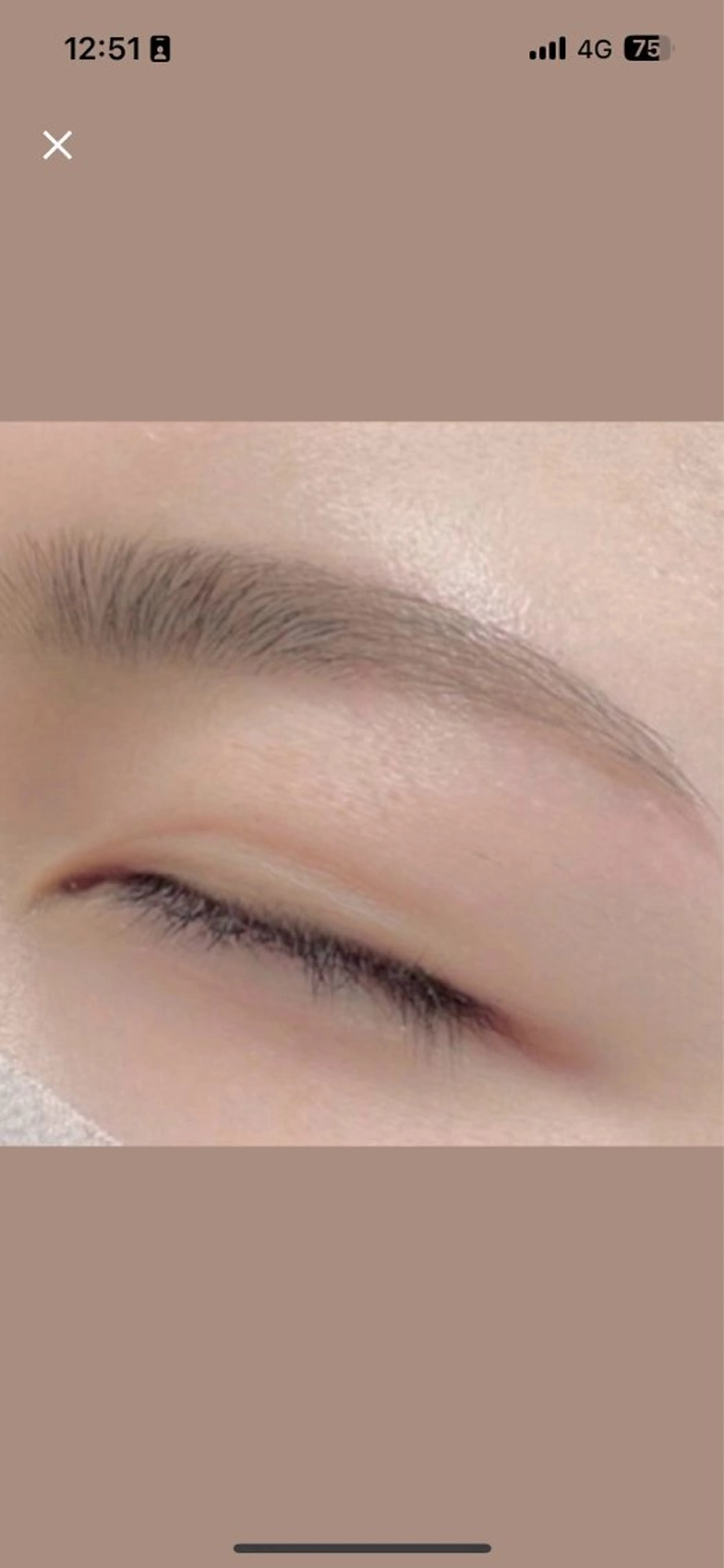 アイブロウ 眉毛ワックス脱毛 🩰Misaki🦢 🪞のマツエク・マツパデザイン