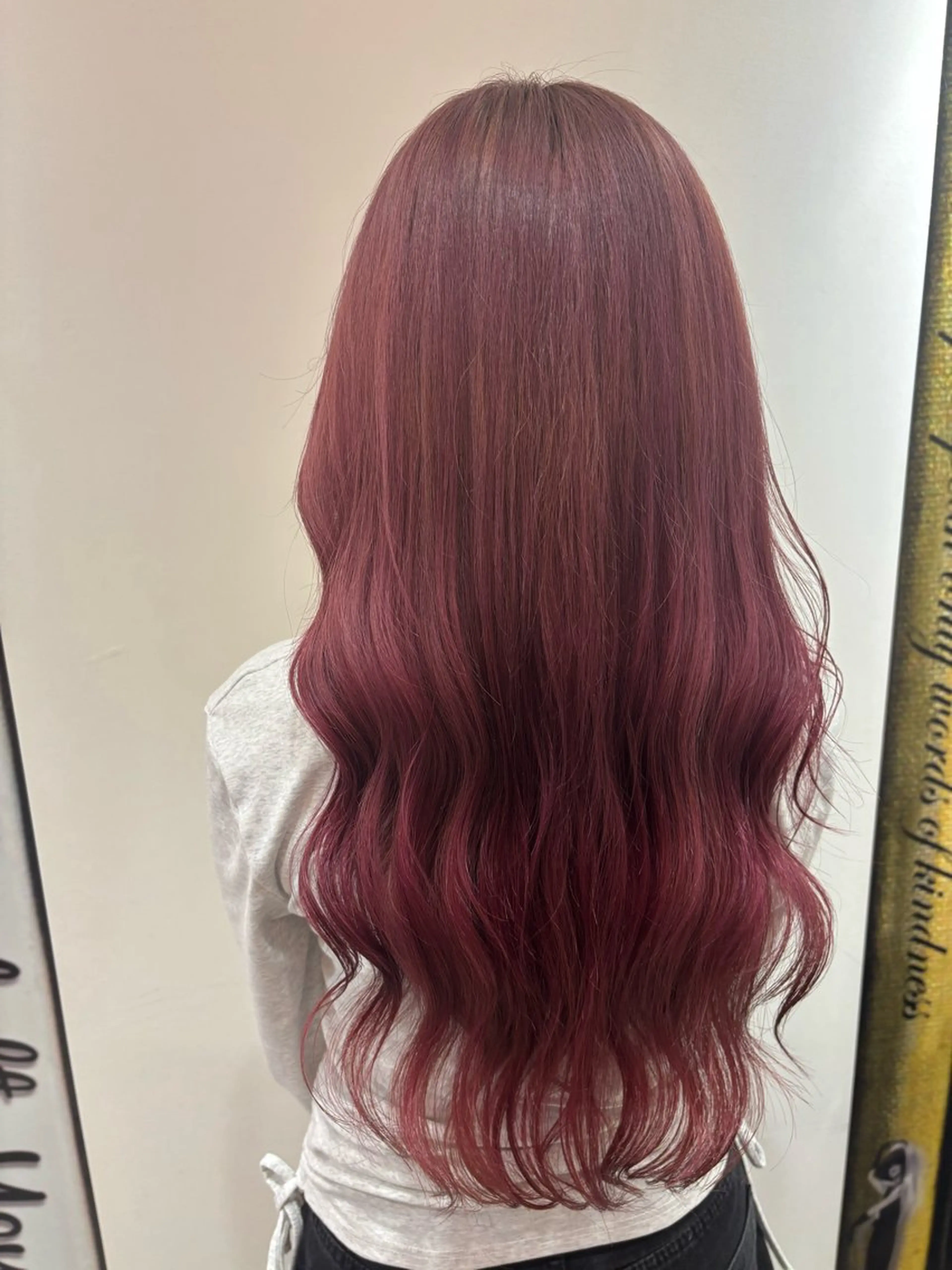 ロング カラー ヘアカラー Ma ruのヘアスタイル