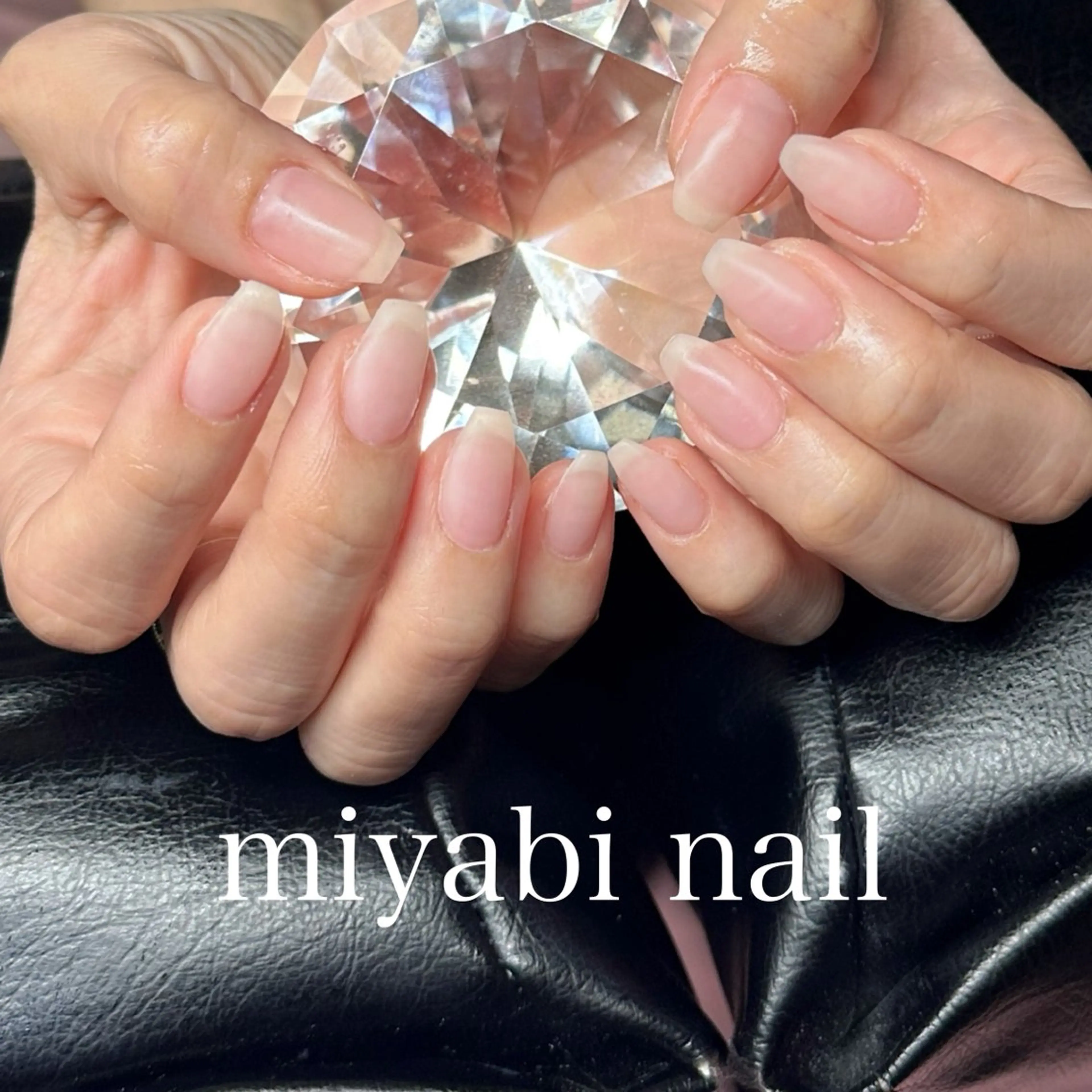 ネイル マットネイル 持ち込み オフィスネイル ピンク スクエアネイル ハンドネイル miyabi nail 桂川駅近くのネイルデザイン