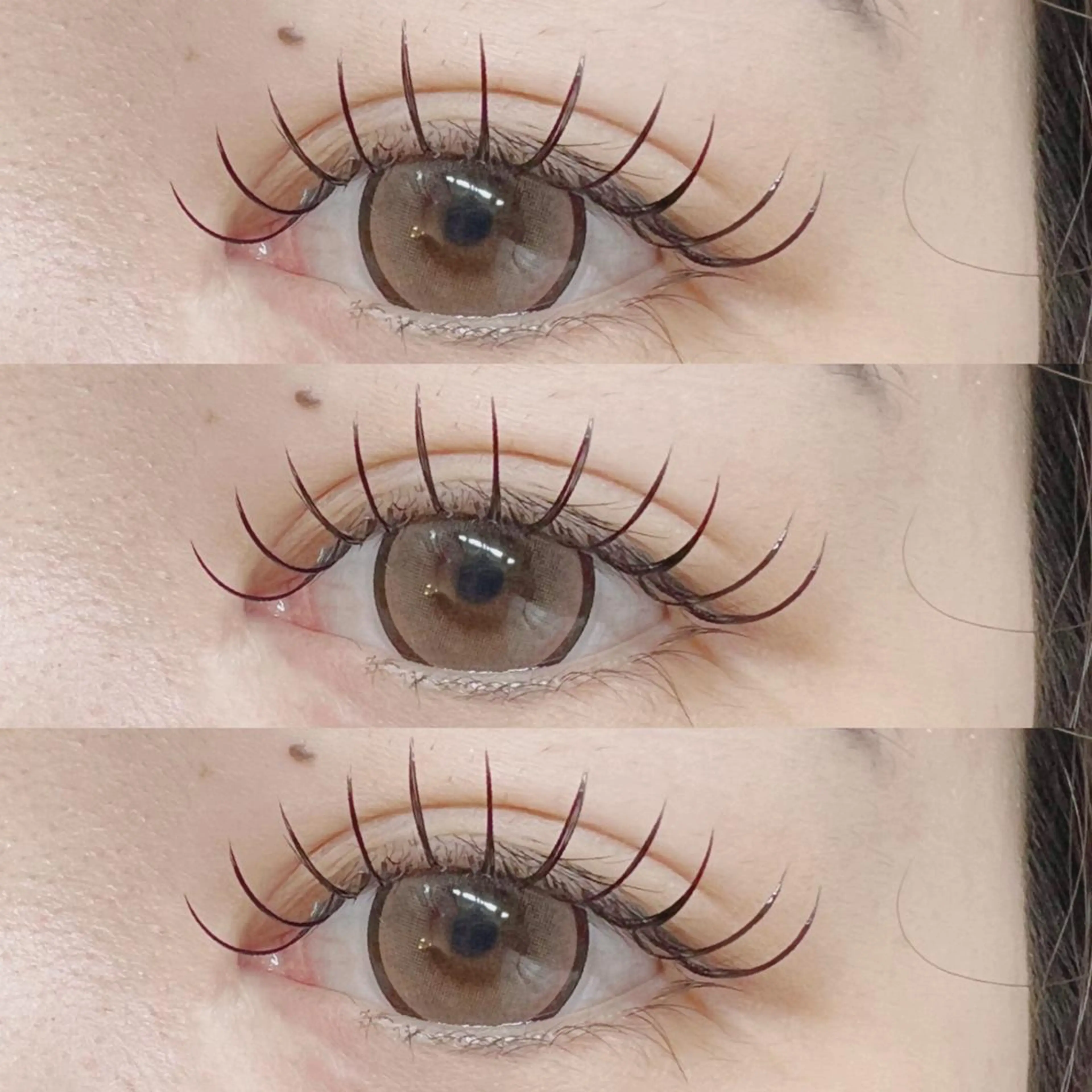 マツエク・マツパ フラットラッシュ マツエク Baby step.tのマツエク・マツパデザイン