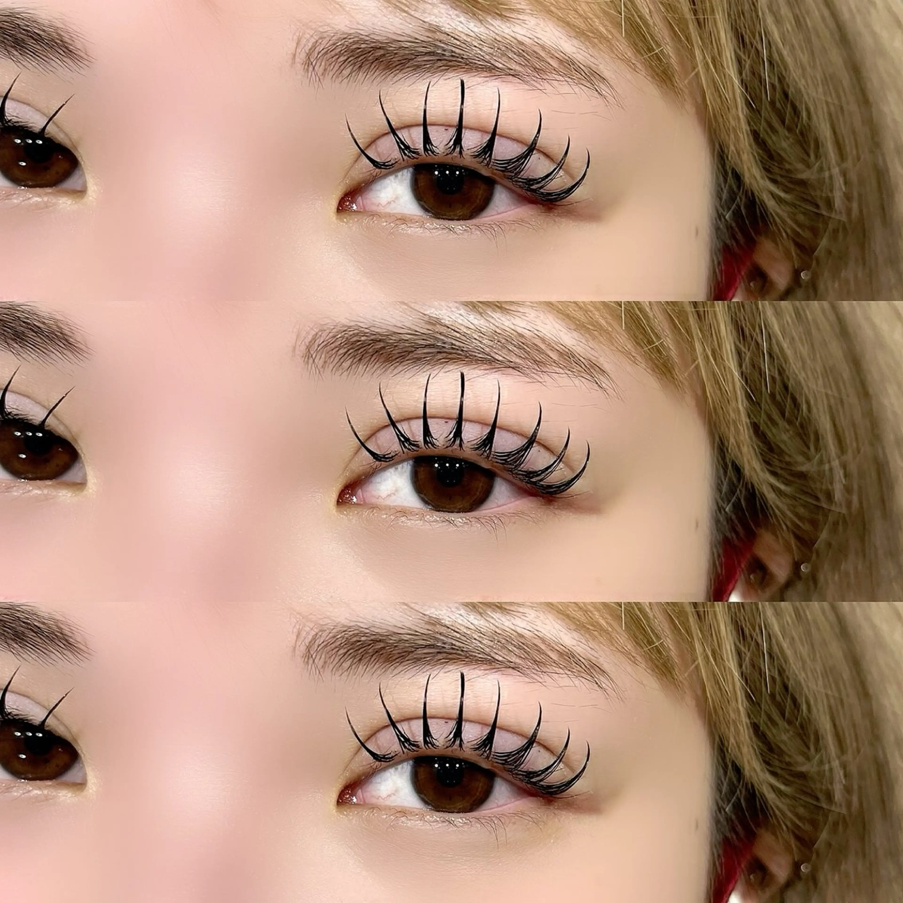 マツエク・マツパ MAQUM𖤐 Satsumiのマツエク・マツパデザイン