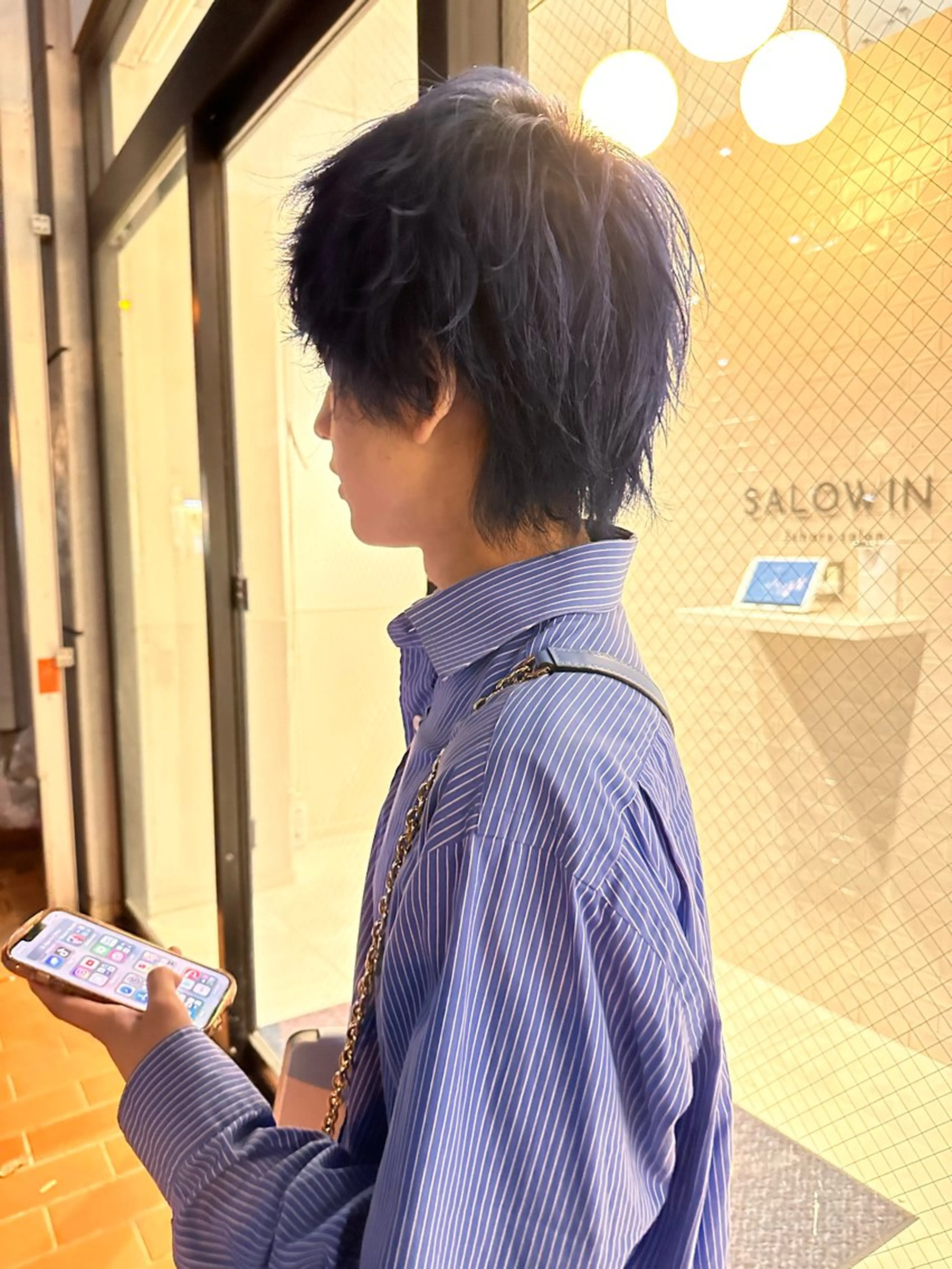 ミディアム メンズ 中野　恭佑 メンズ美容師のヘアスタイル