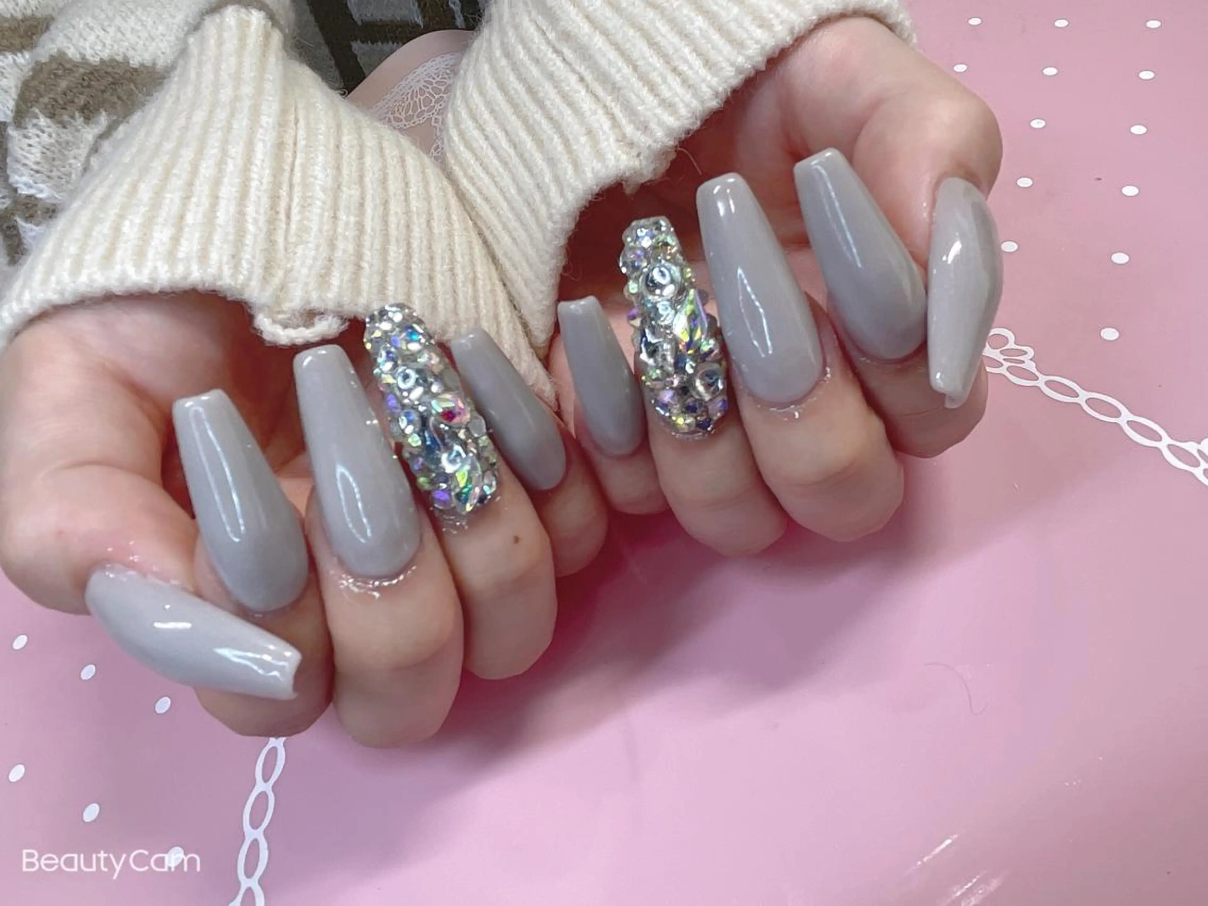 ロング ネイル ハンドネイル 《LB》ラブリエ Nail&eyeのマツエク・マツパデザイン
