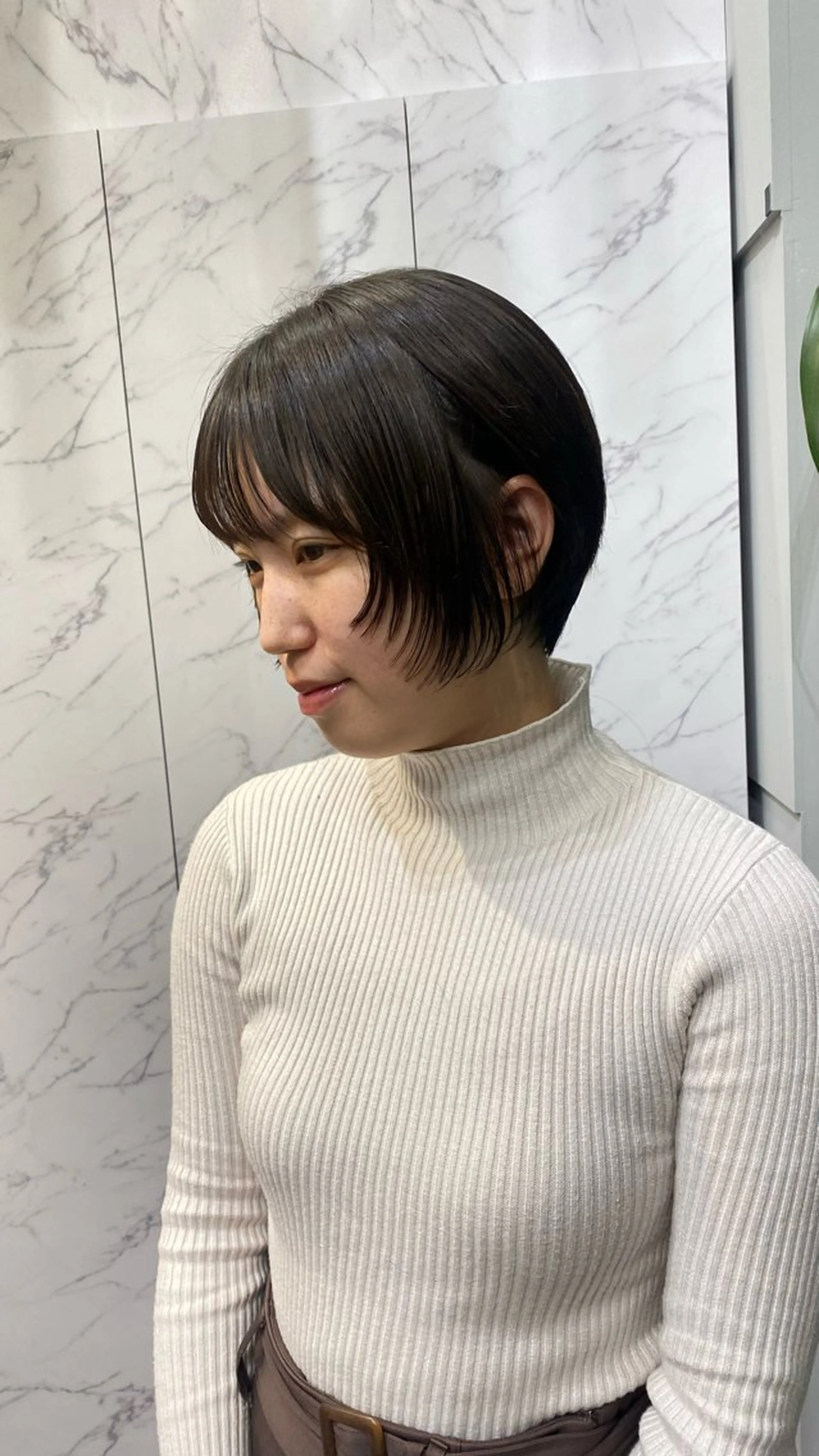 ショート マツザキ マナトのヘアスタイル