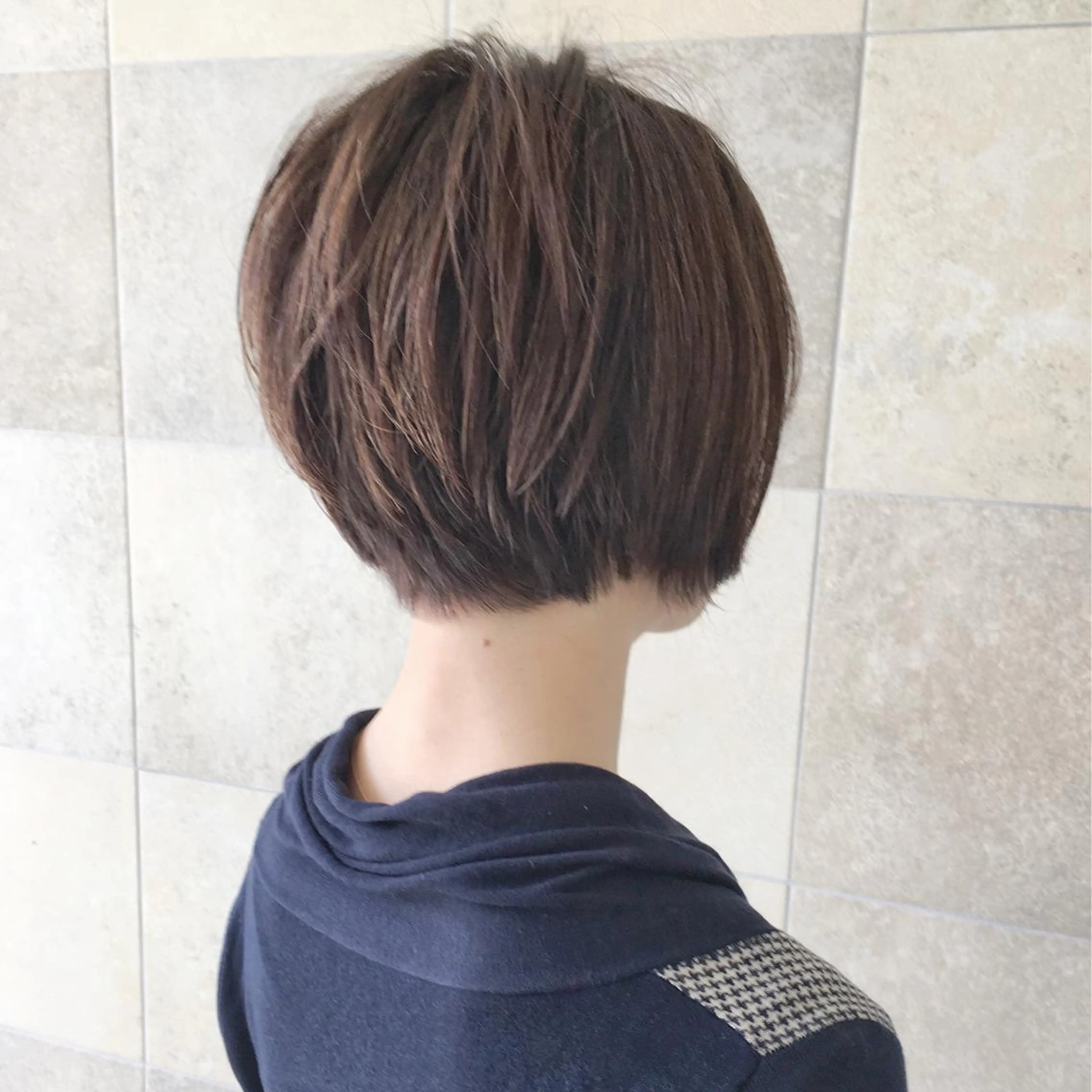 ショート カラー カット ヘアカラー カット／メンズカット 藤田麻衣のヘアスタイル