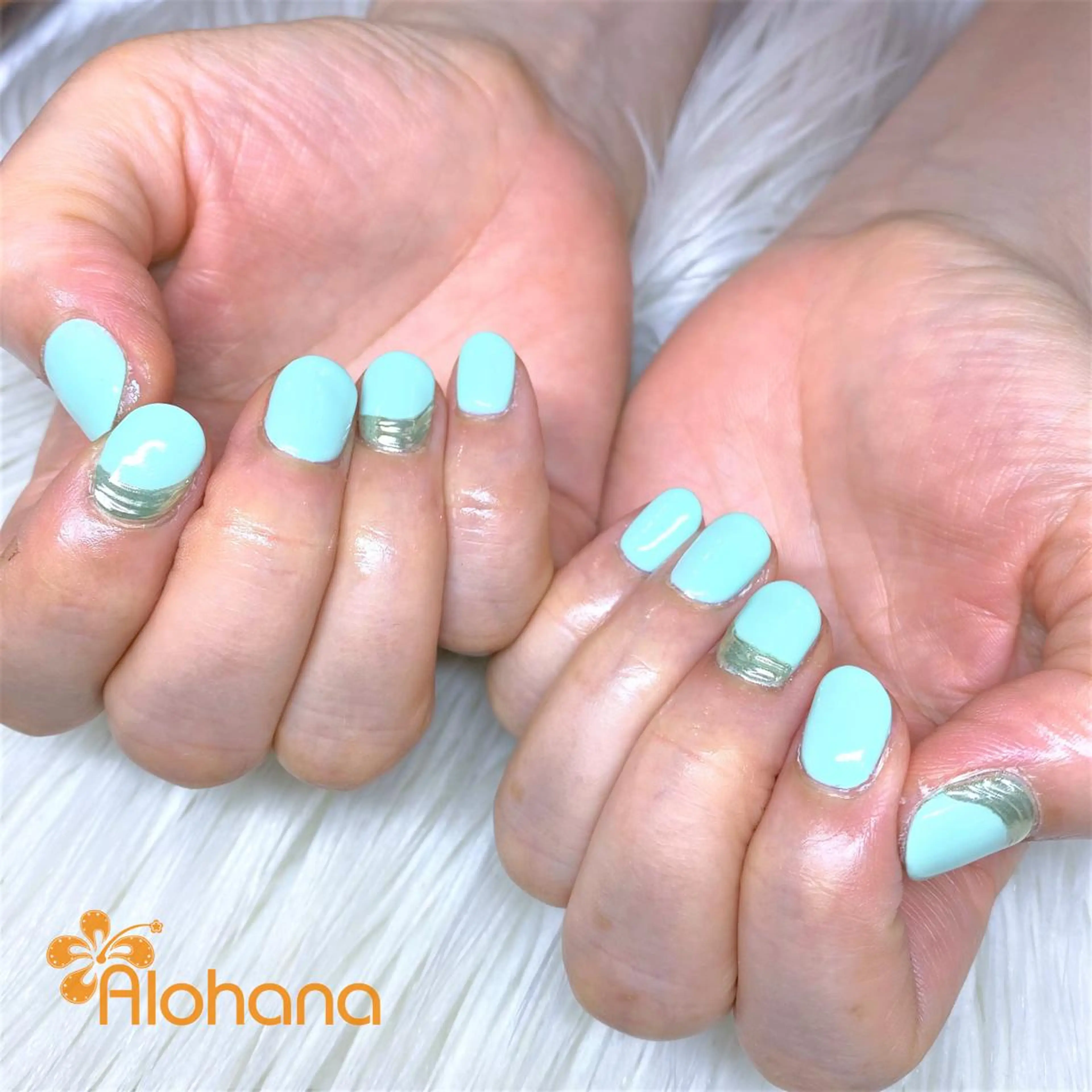 ネイル ミラーネイル ハンドネイル Alohana Minaのネイルデザイン