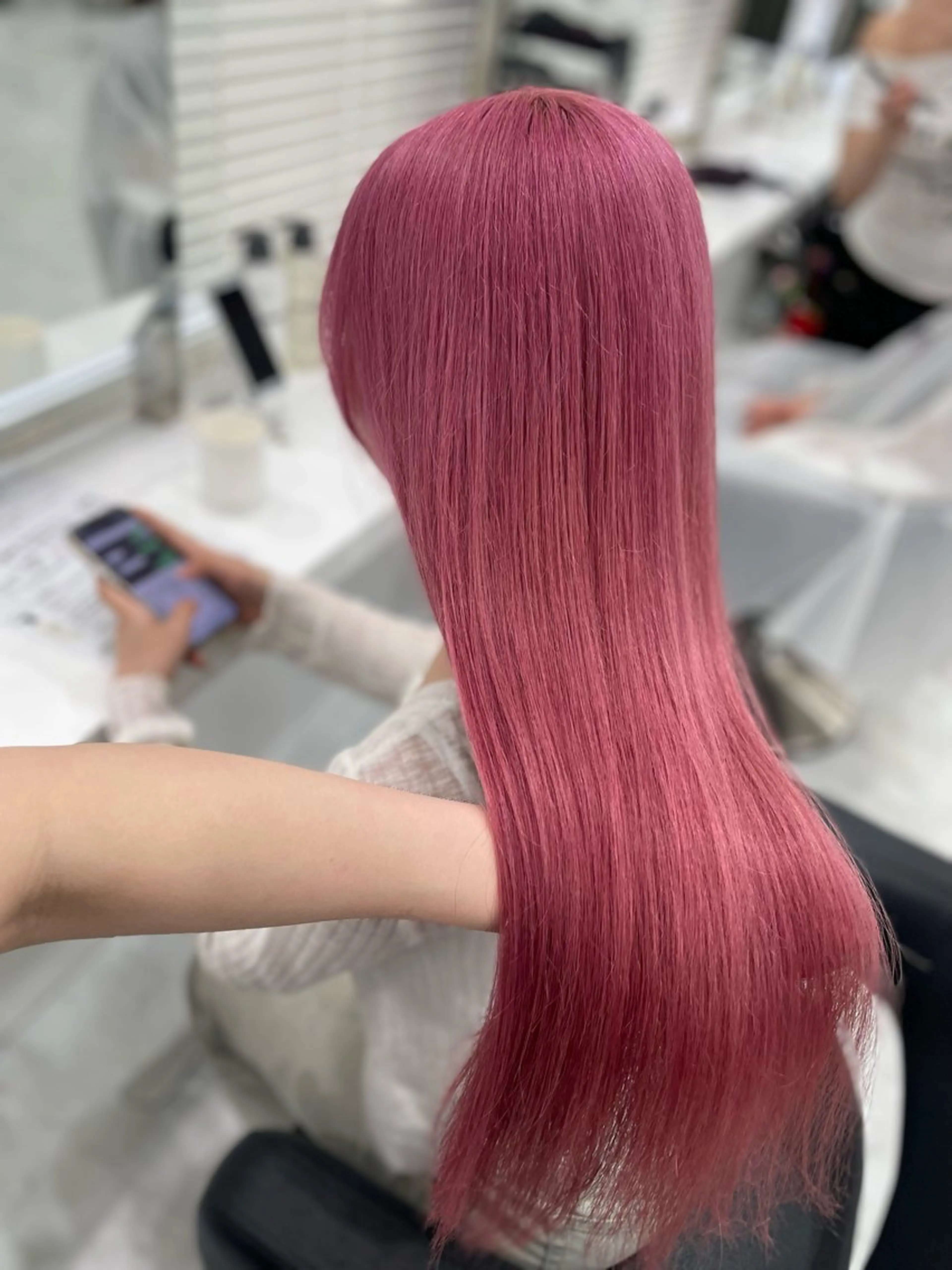 ロング ヘアカラー トリートメント 💗トレンドモテヘア Natsumi 💗のヘアスタイル