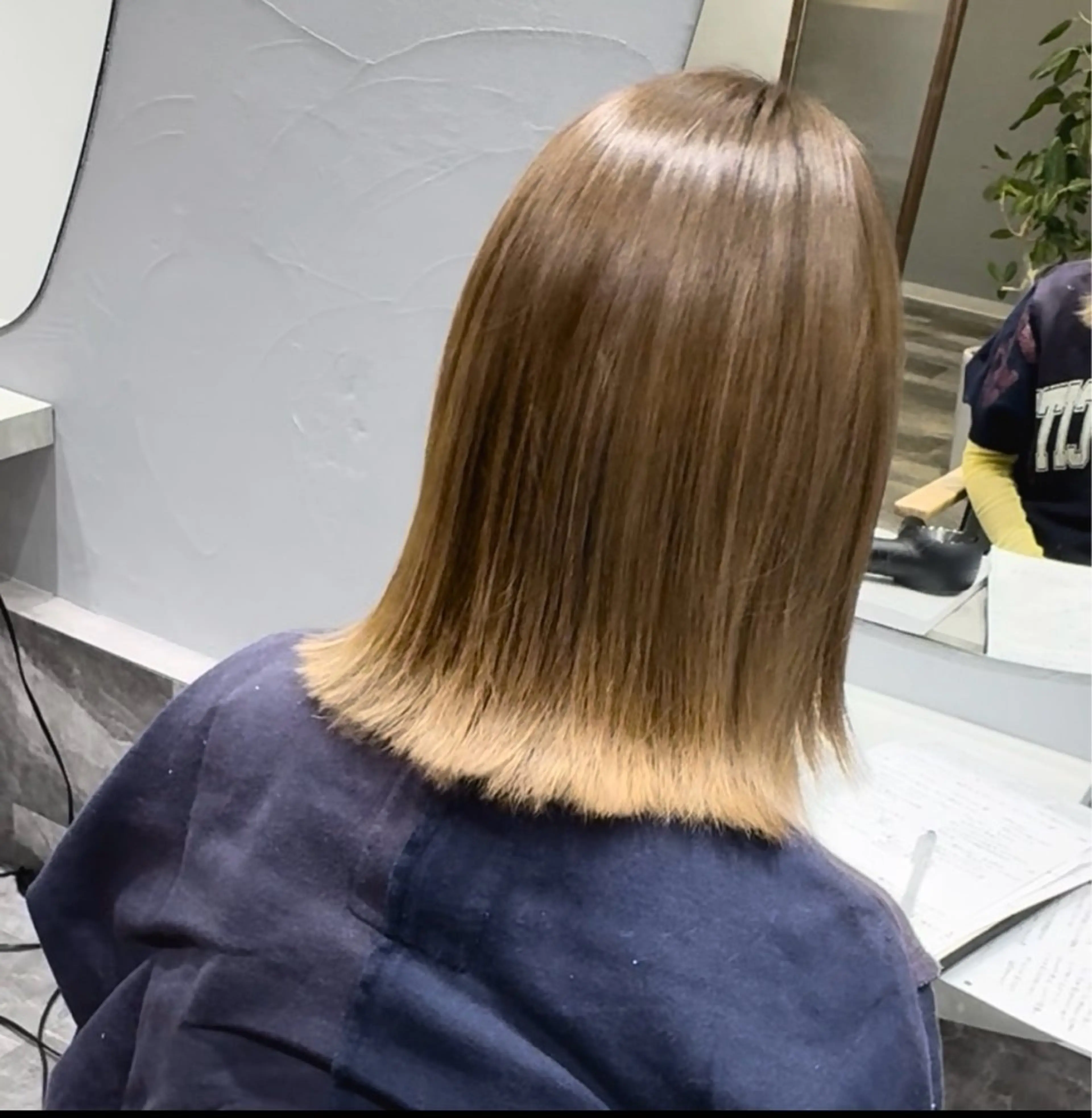 カラー パーマ 髪質改善 ヘアカラー トリートメント ヘッドスパ 吉田 空 （POANA.）のヘアスタイル