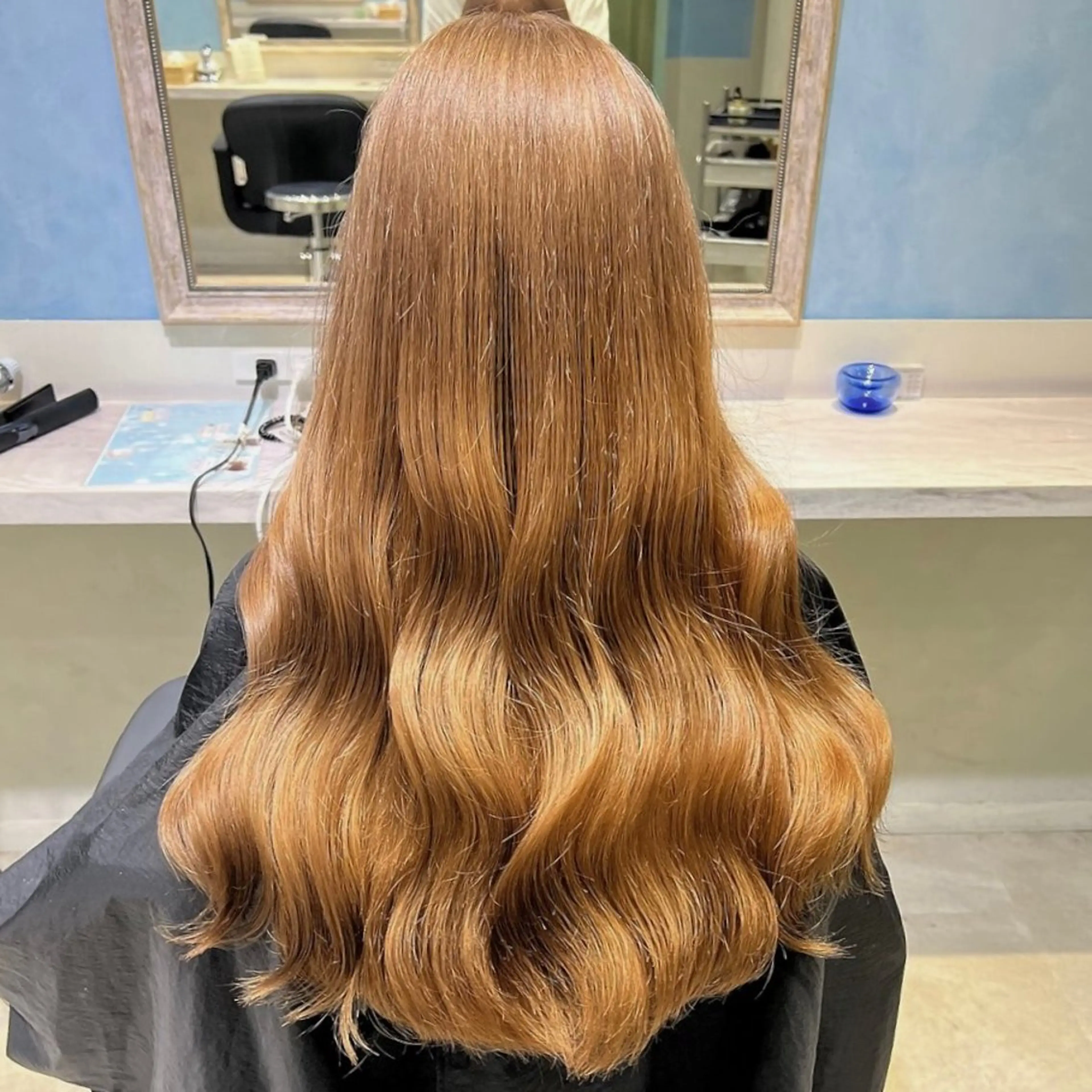 ロング カラー ベージュカラー ブリーチ ハイトーンカラー ミルクティーベージュ ロング 💖ブリーチ/暖色 𝐘𝐮𝐢💖のヘアスタイル