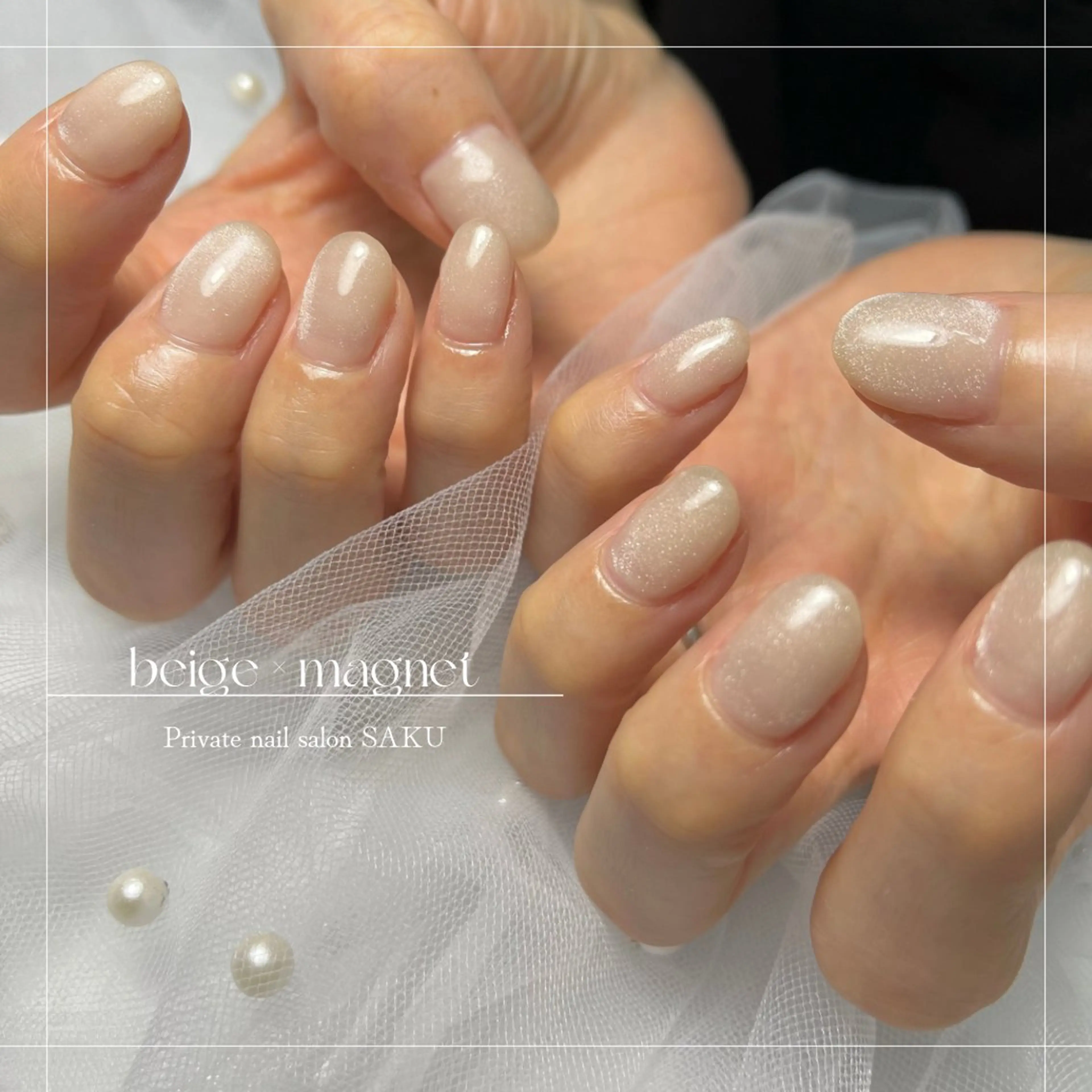 ネイル 春ネイル ハンドネイル SAKU nail 作島茜のネイルデザイン