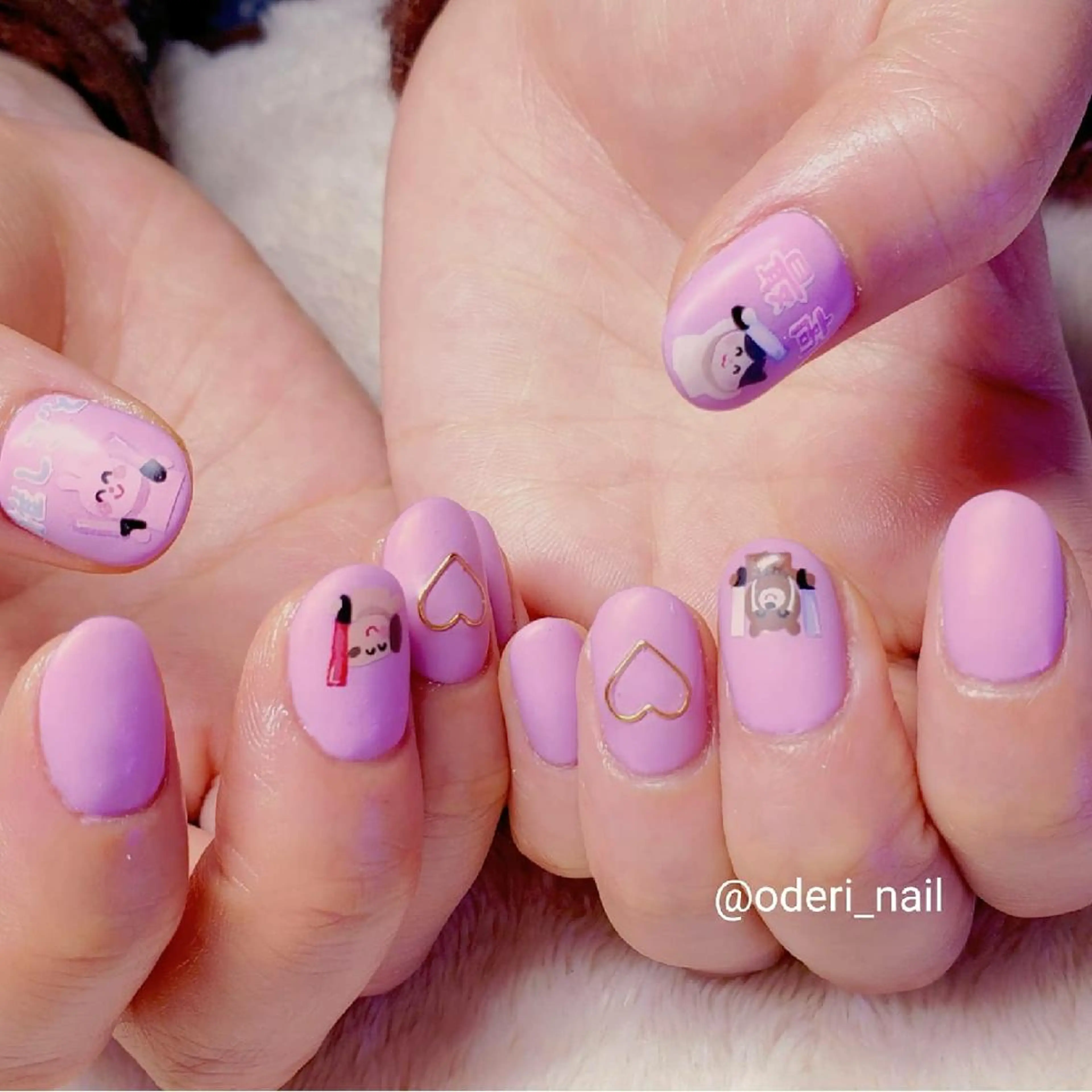 ネイル アートネイル ジェルネイル おで@ oderi_nailのネイルデザイン