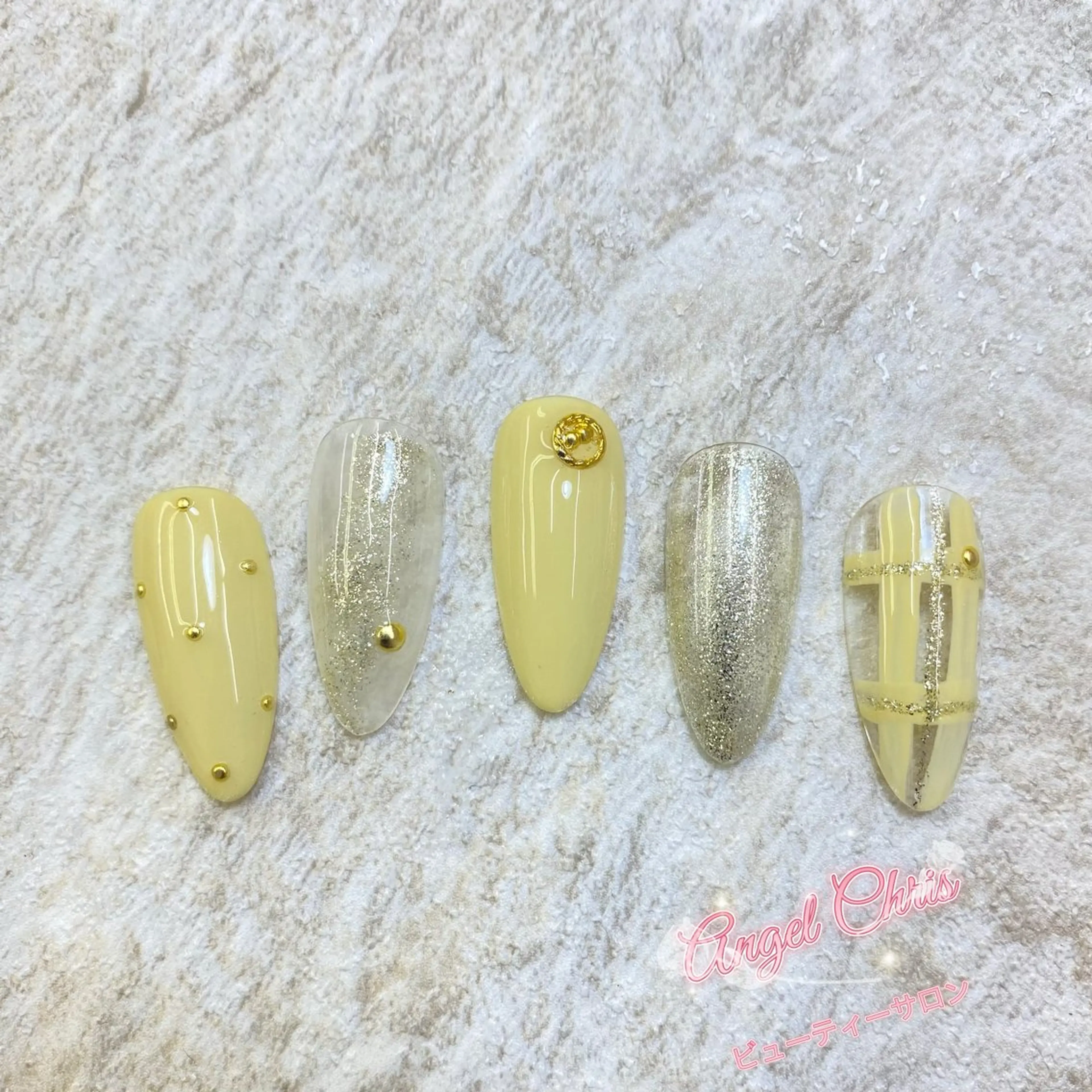 ネイル ハンドネイル AngelChris ビューティーサロン琳のネイルデザイン