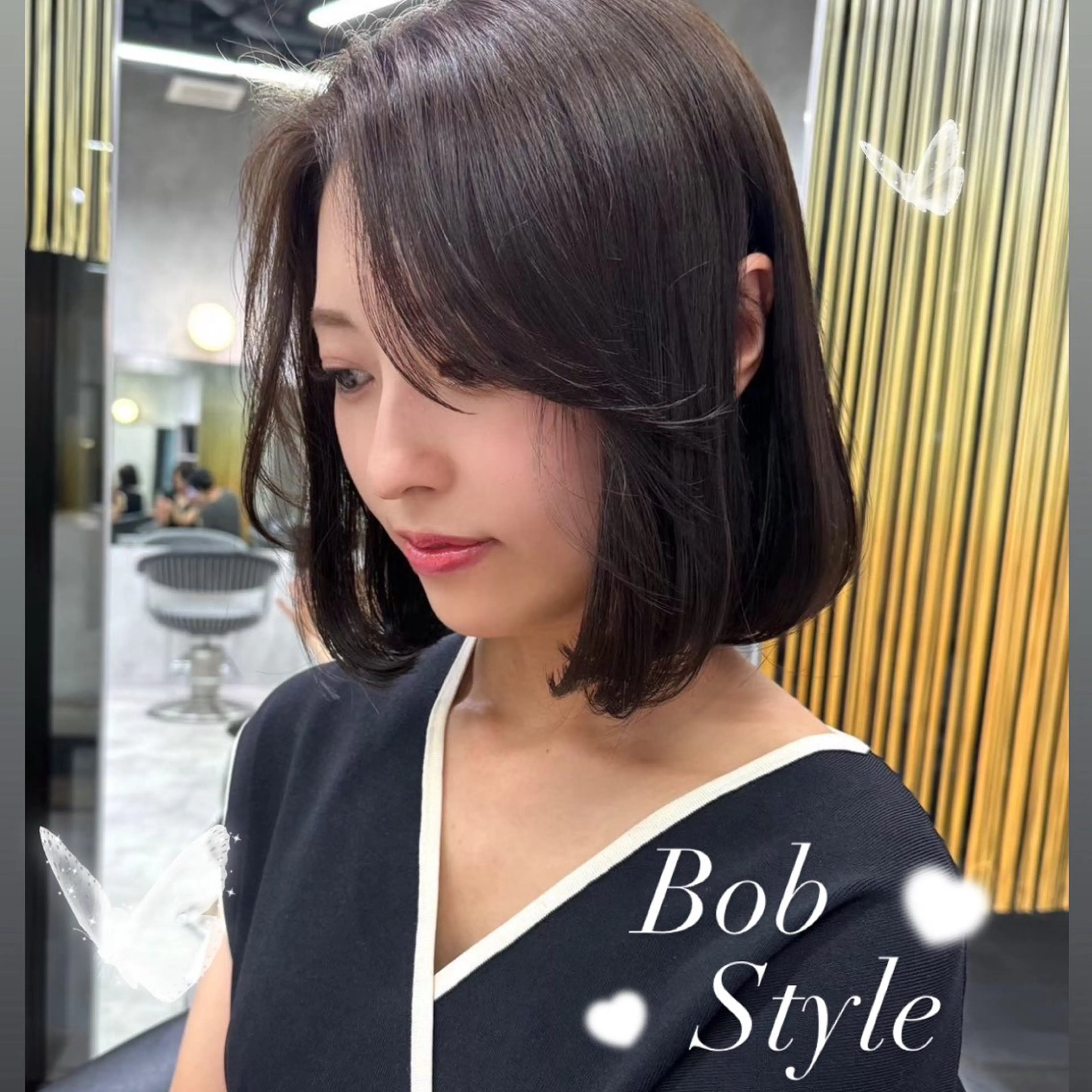 ショート ボブ 🤍モテレディヘア 🤍Hitohaのヘアスタイル