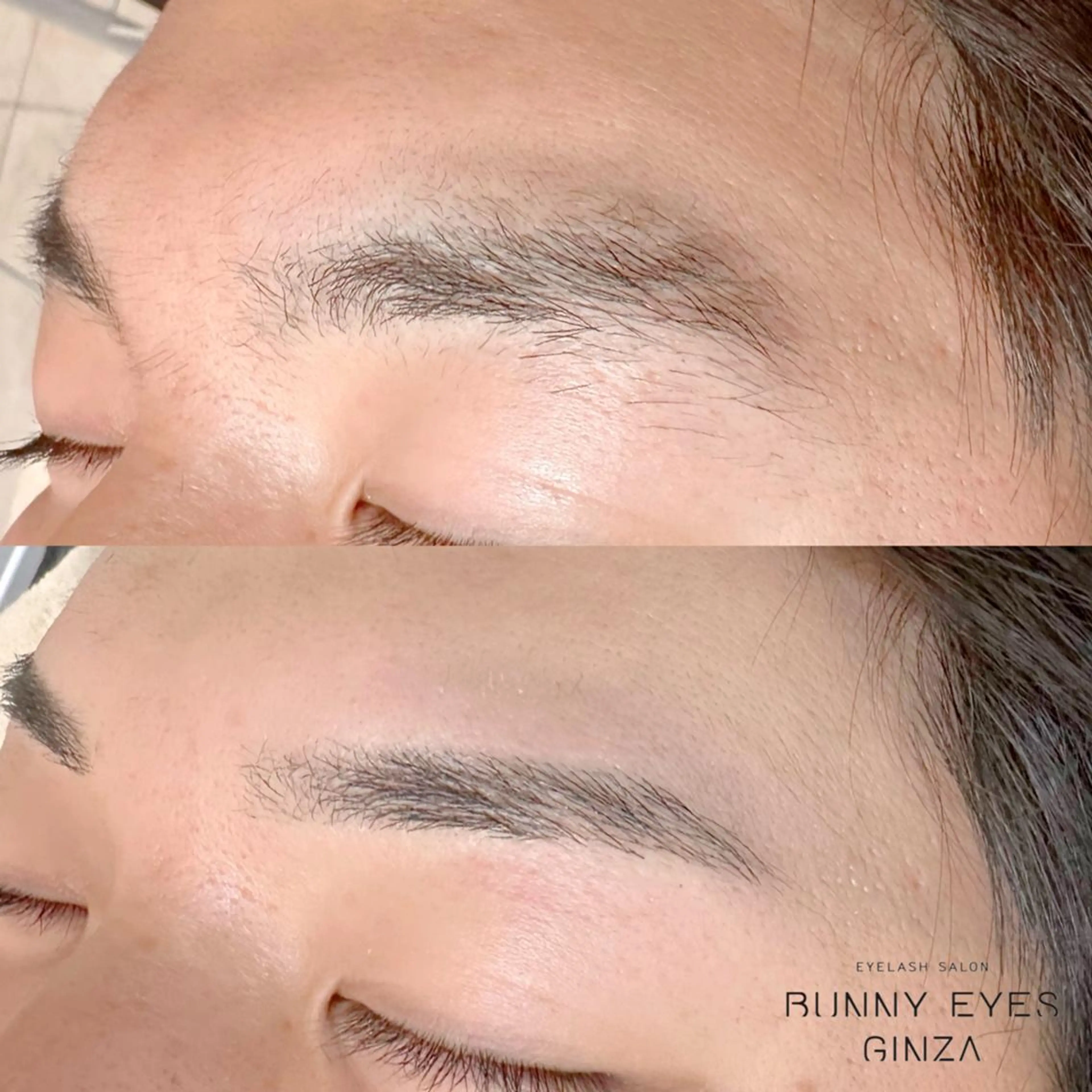 アイブロウ メンズアイブロウ バニーアイズ 銀座のマツエク・マツパデザイン