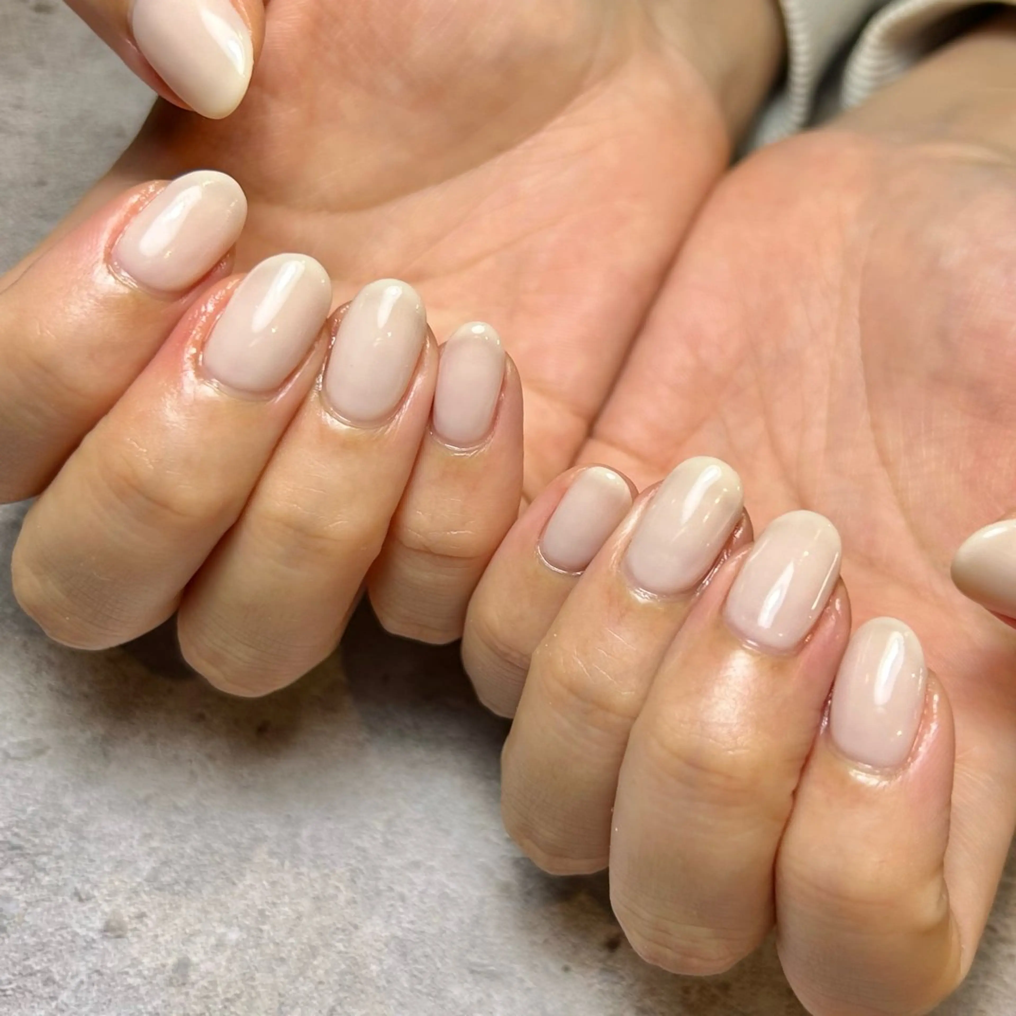 ネイル ワンカラーネイル ハンドネイル Reflection marikoのネイルデザイン