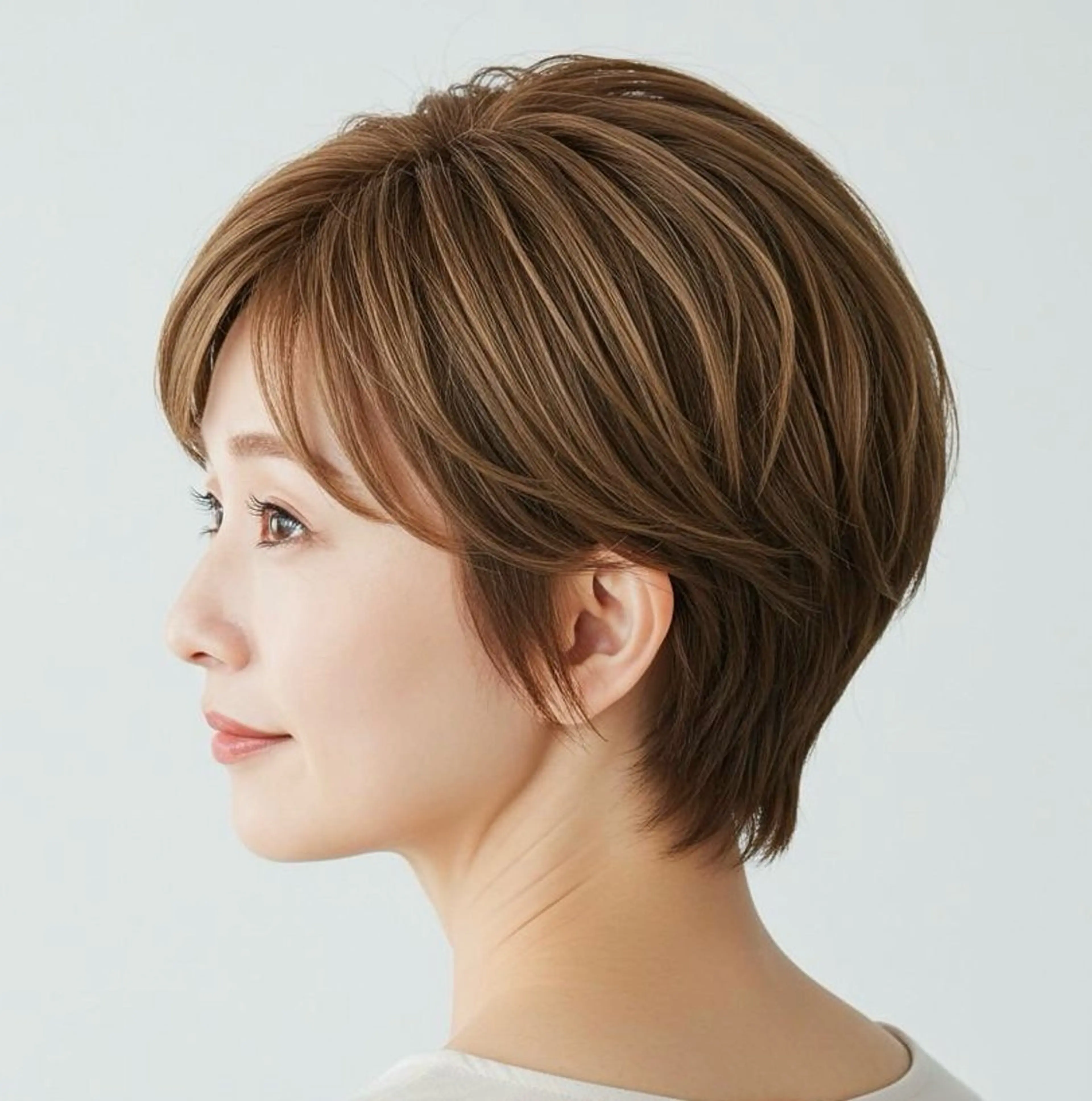 ショート 🫧似合わせショート ゴヤ🫧のヘアスタイル