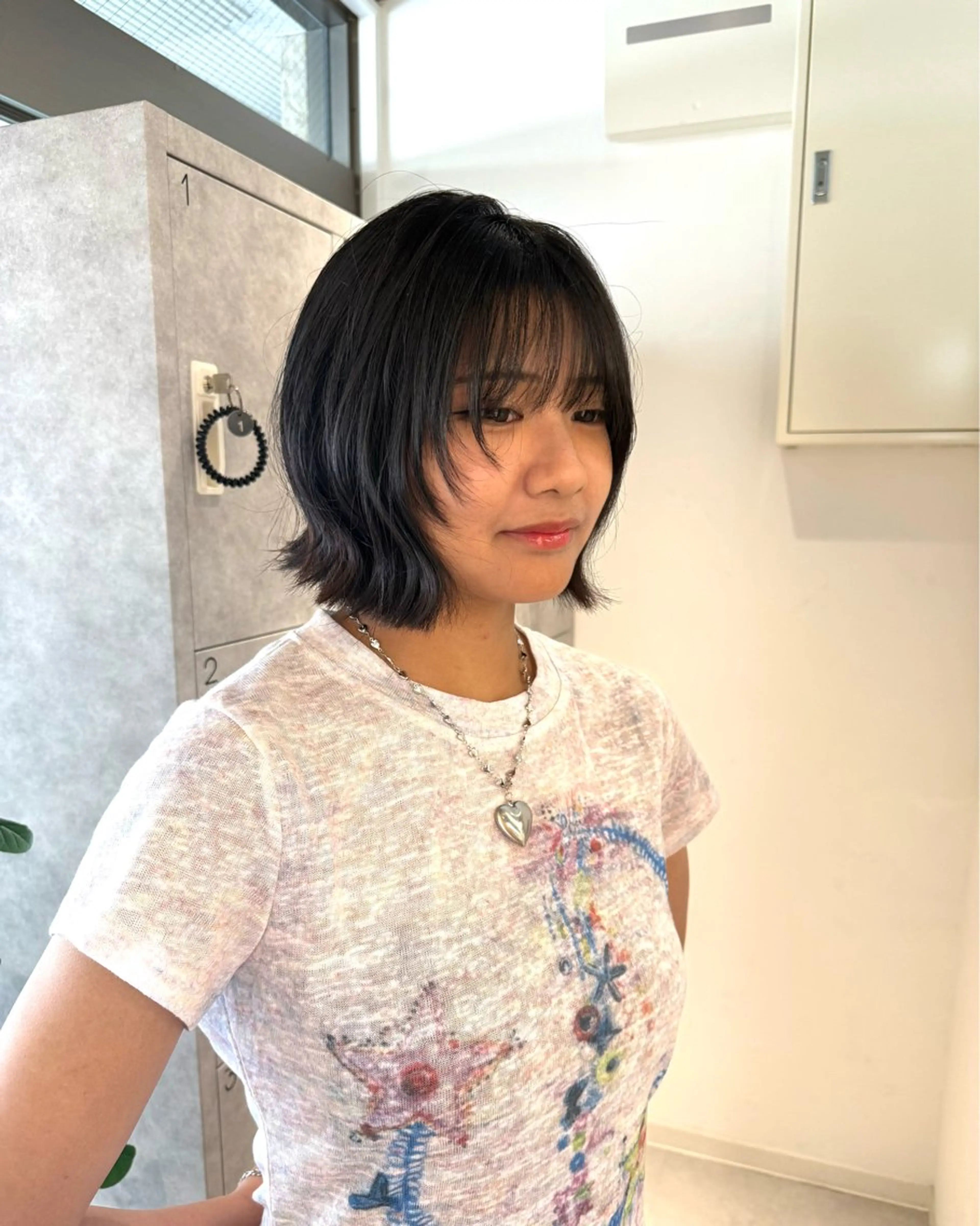 【ミニモ限定🌷】前髪縮毛+前髪&顔周りカット໒꒱ིྀ༝⁺の写真