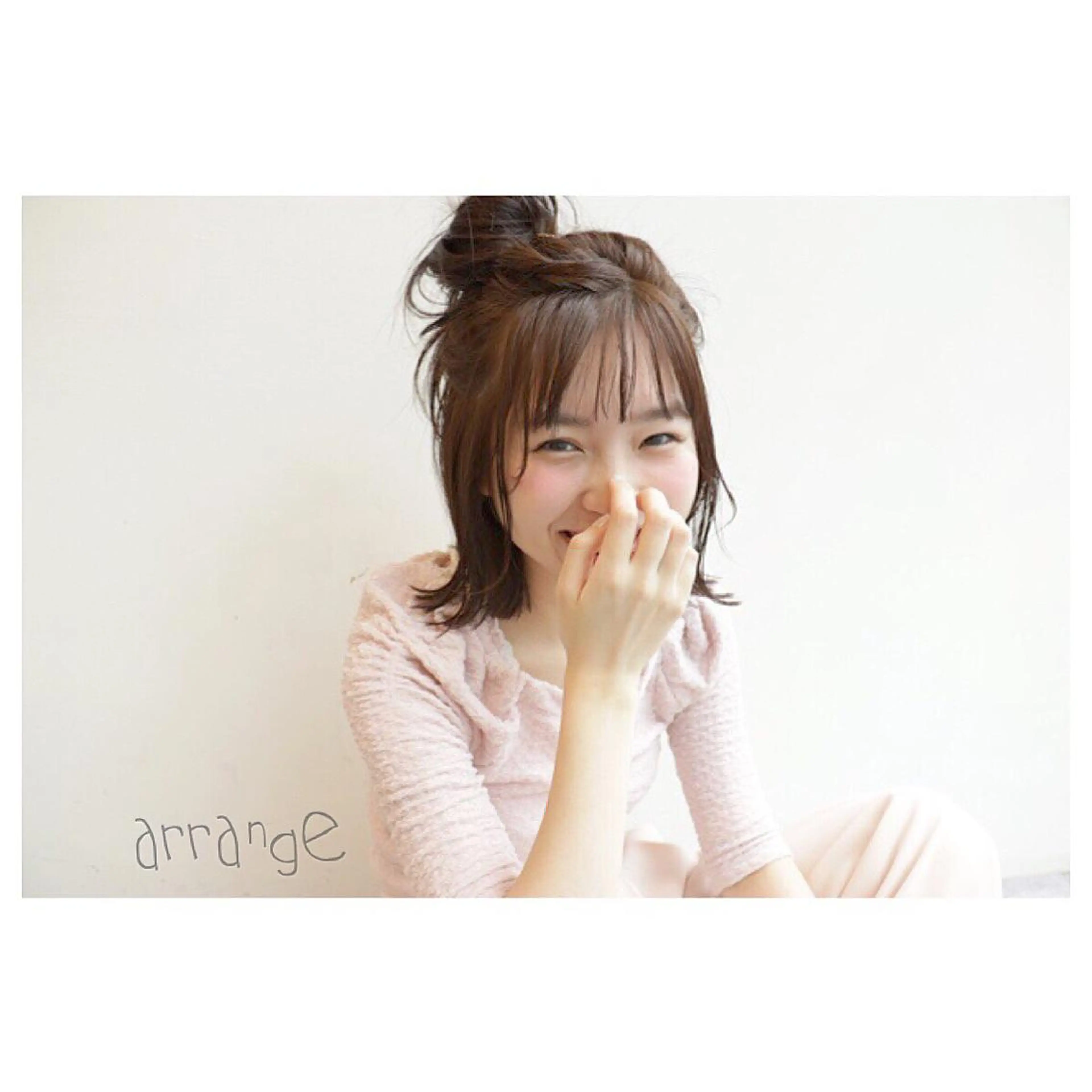 ヘアアレンジ 市川 千夏のヘアスタイル