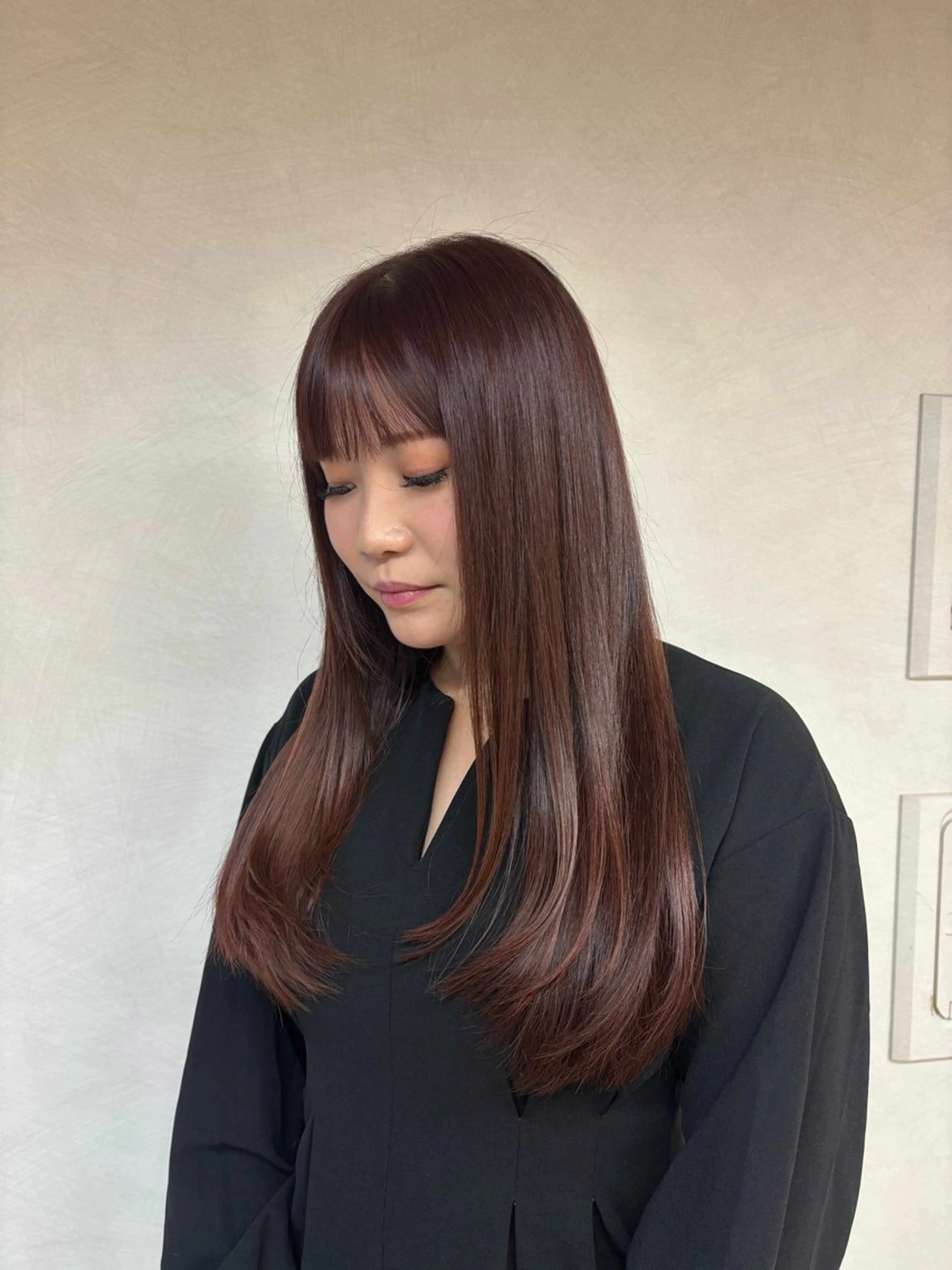 ロング 🎼レイヤー/透明感 カラー/nene♬のヘアスタイル