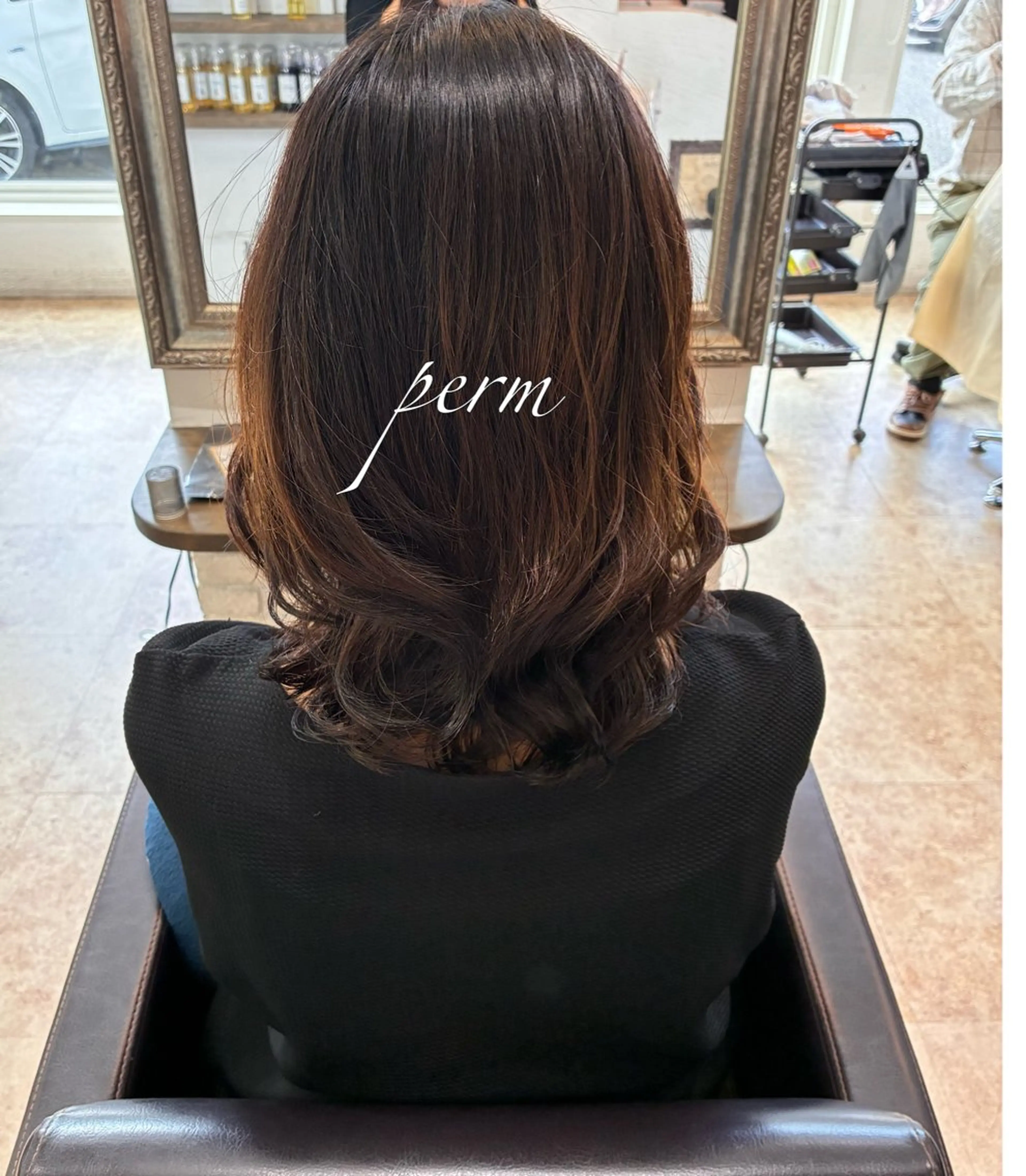 パーマ 渋田 唯のヘアスタイル