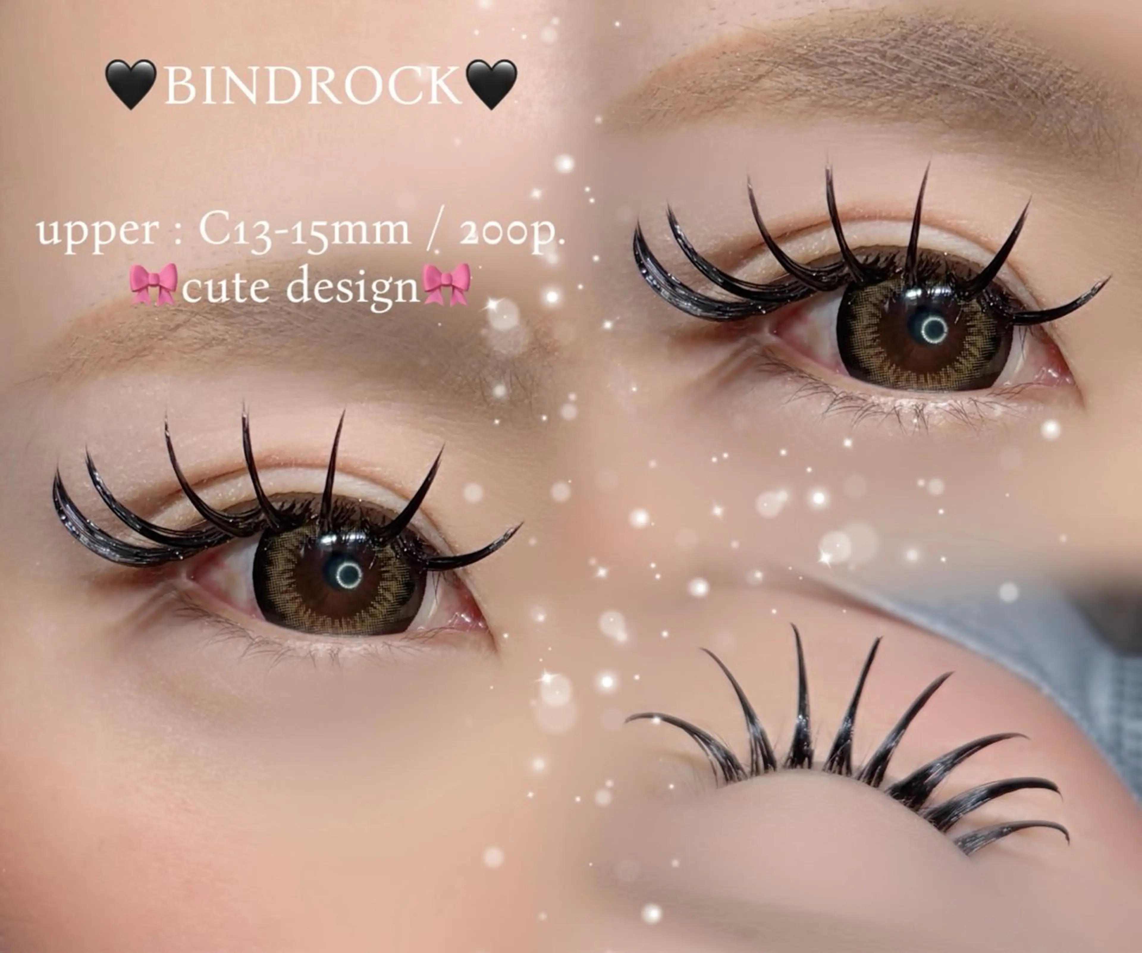 マツエク・マツパ バインドロック NAVYeye / airaのマツエク・マツパデザイン