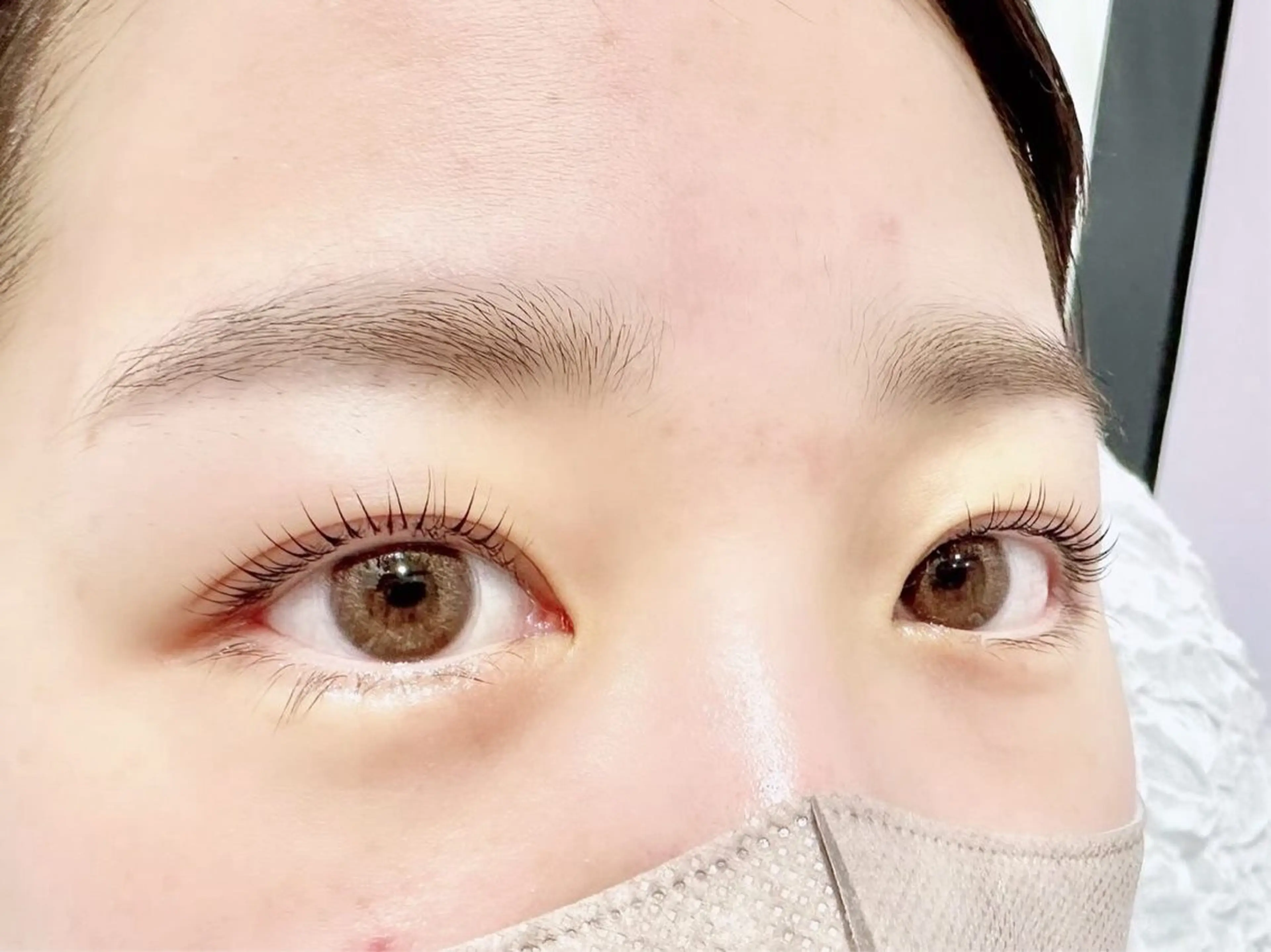 マツエク・マツパ ナチュラル まつげパーマ NINE🕊️ Rihoのマツエク・マツパデザイン