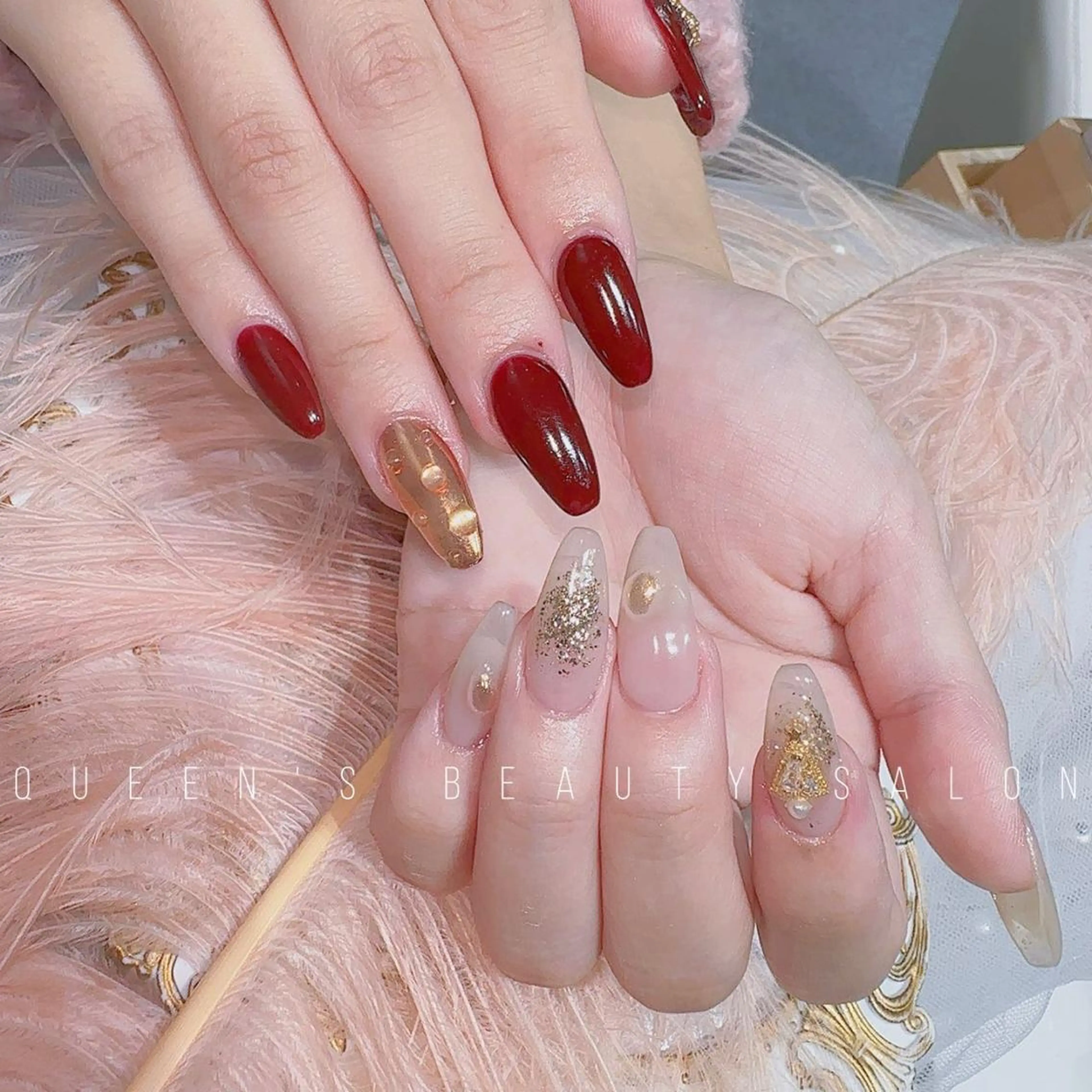 ネイル ハンドネイル Queens マオのネイルデザイン