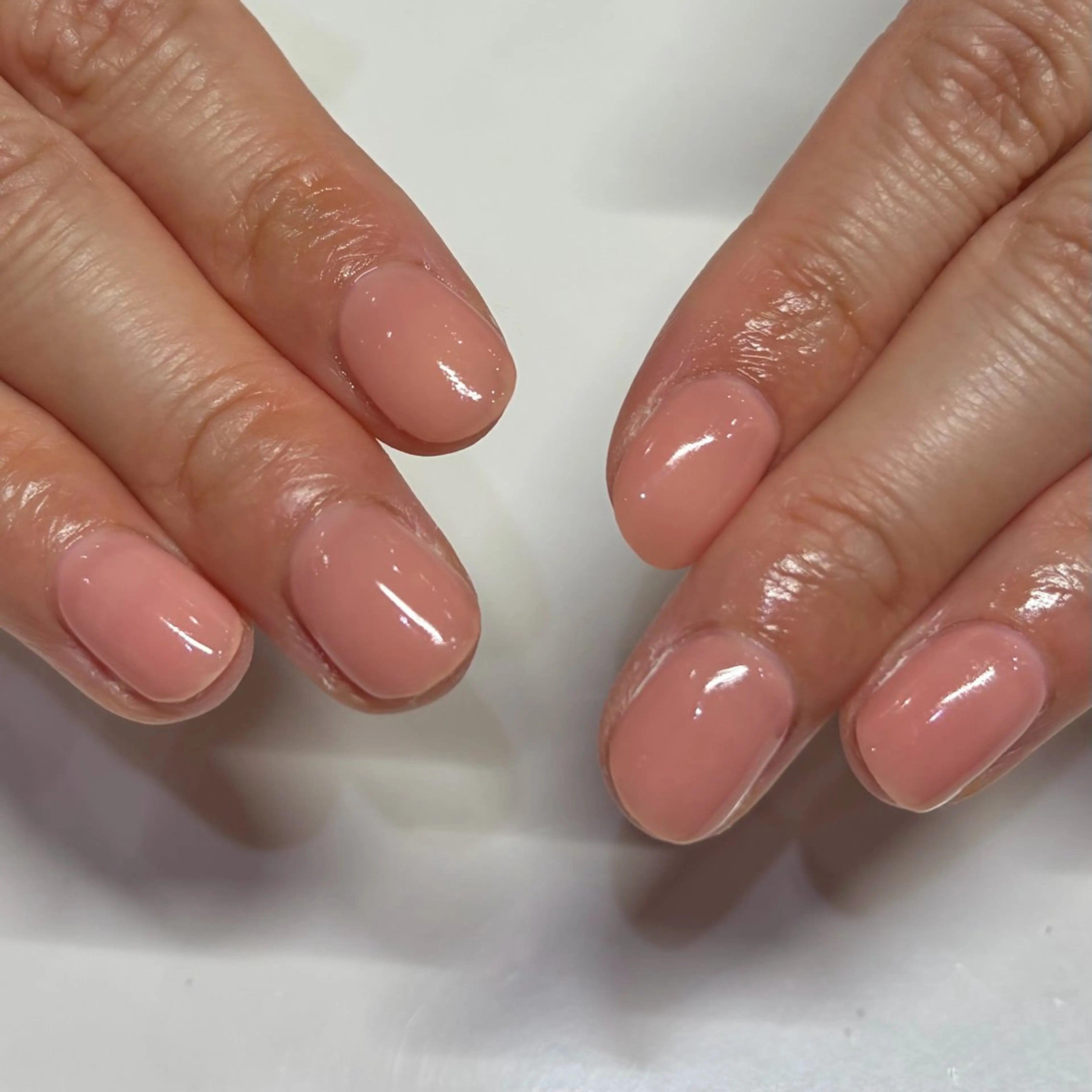 ネイル ワンカラーネイル Akazawa Nanaのネイルデザイン