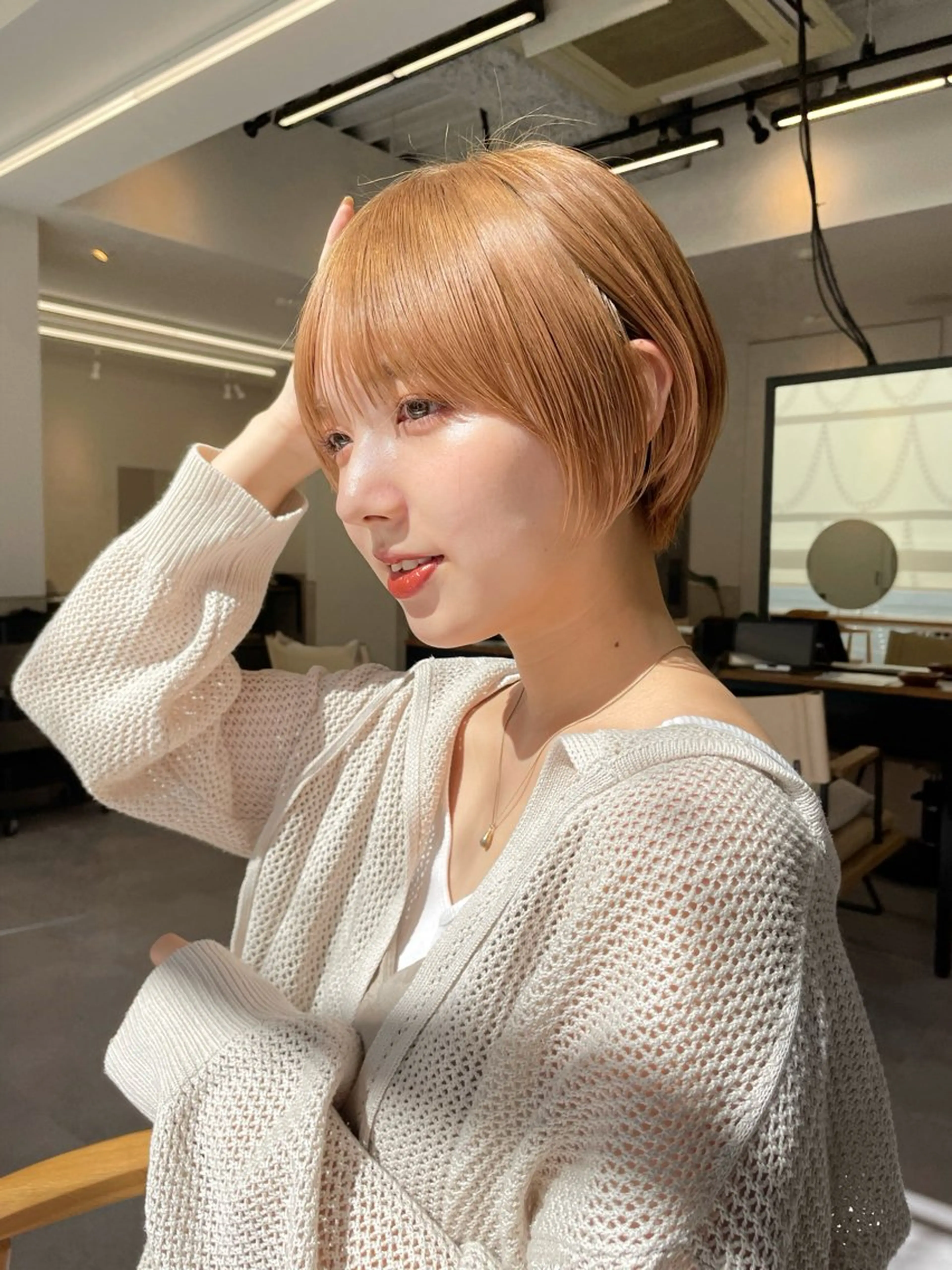 ショート sand所属・ゆい 似合わせカットのヘアスタイル