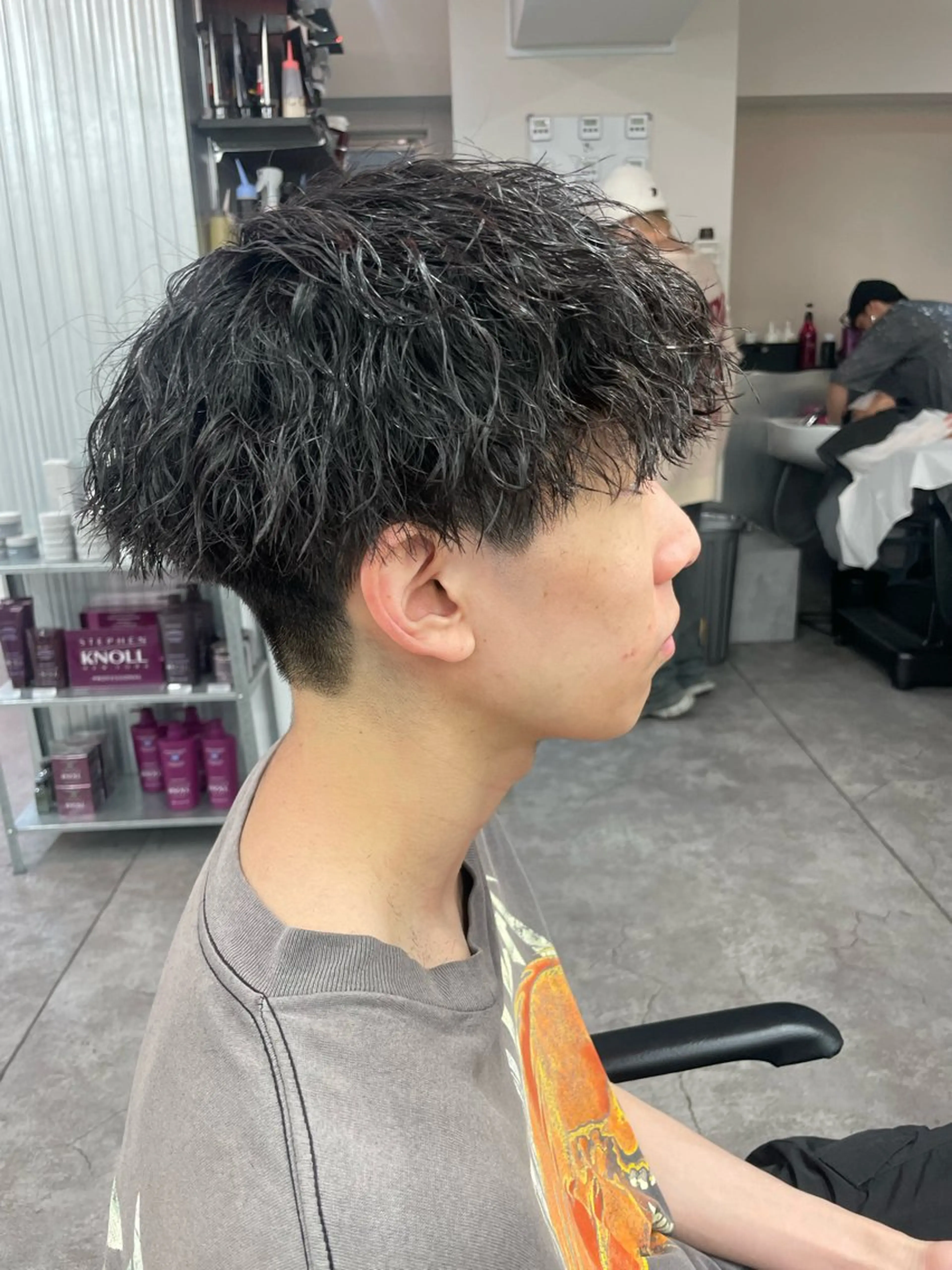 パーマ メンズ カット パーマ 町田エリアＮｏ．１/ パーマ特化/太田京希のヘアスタイル