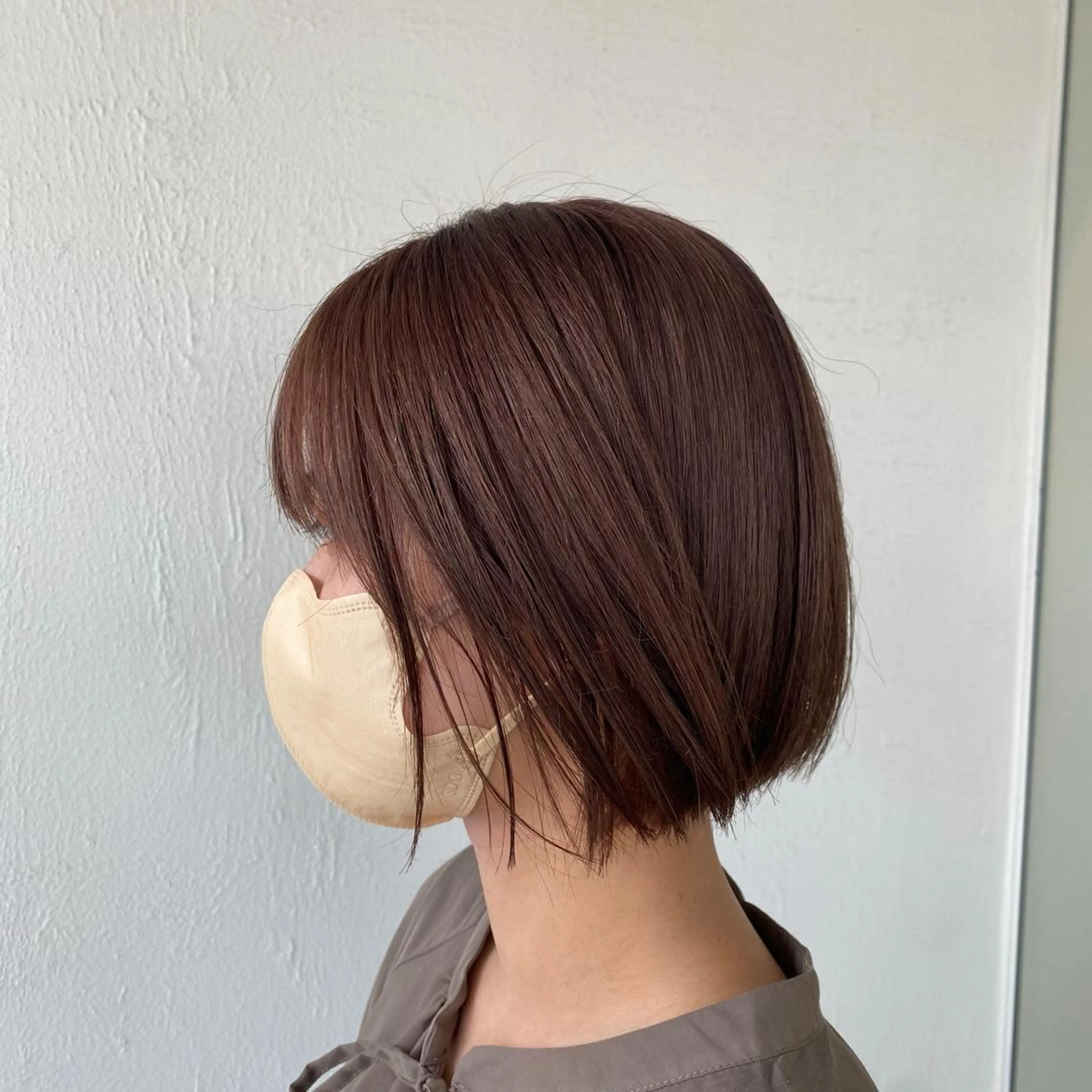ショート カラー カット ヘアカラー 鹿児島 聖来のヘアスタイル