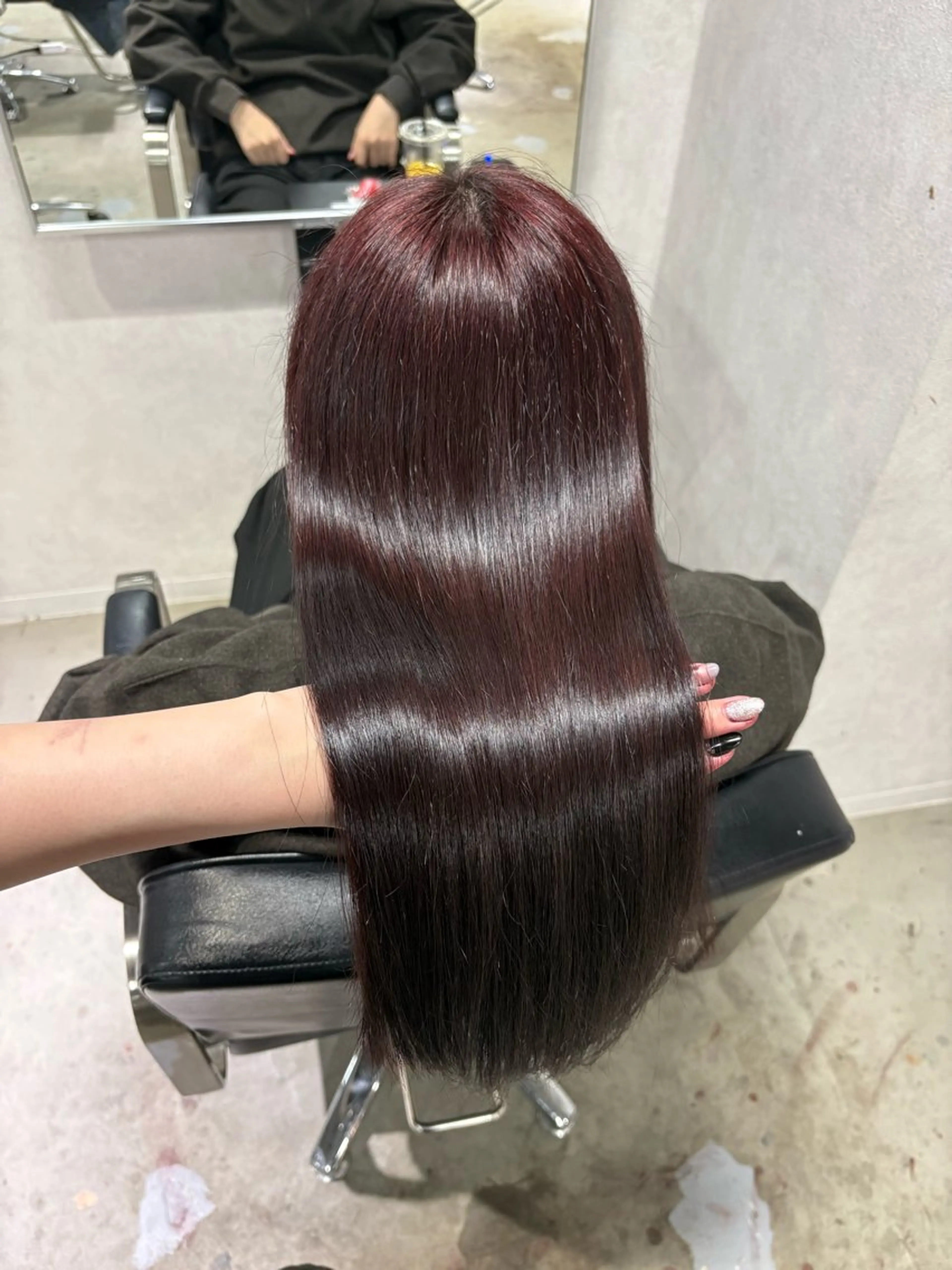 ロング ヘアカラー デザインカラー/ 透明感/Nozomiのヘアスタイル