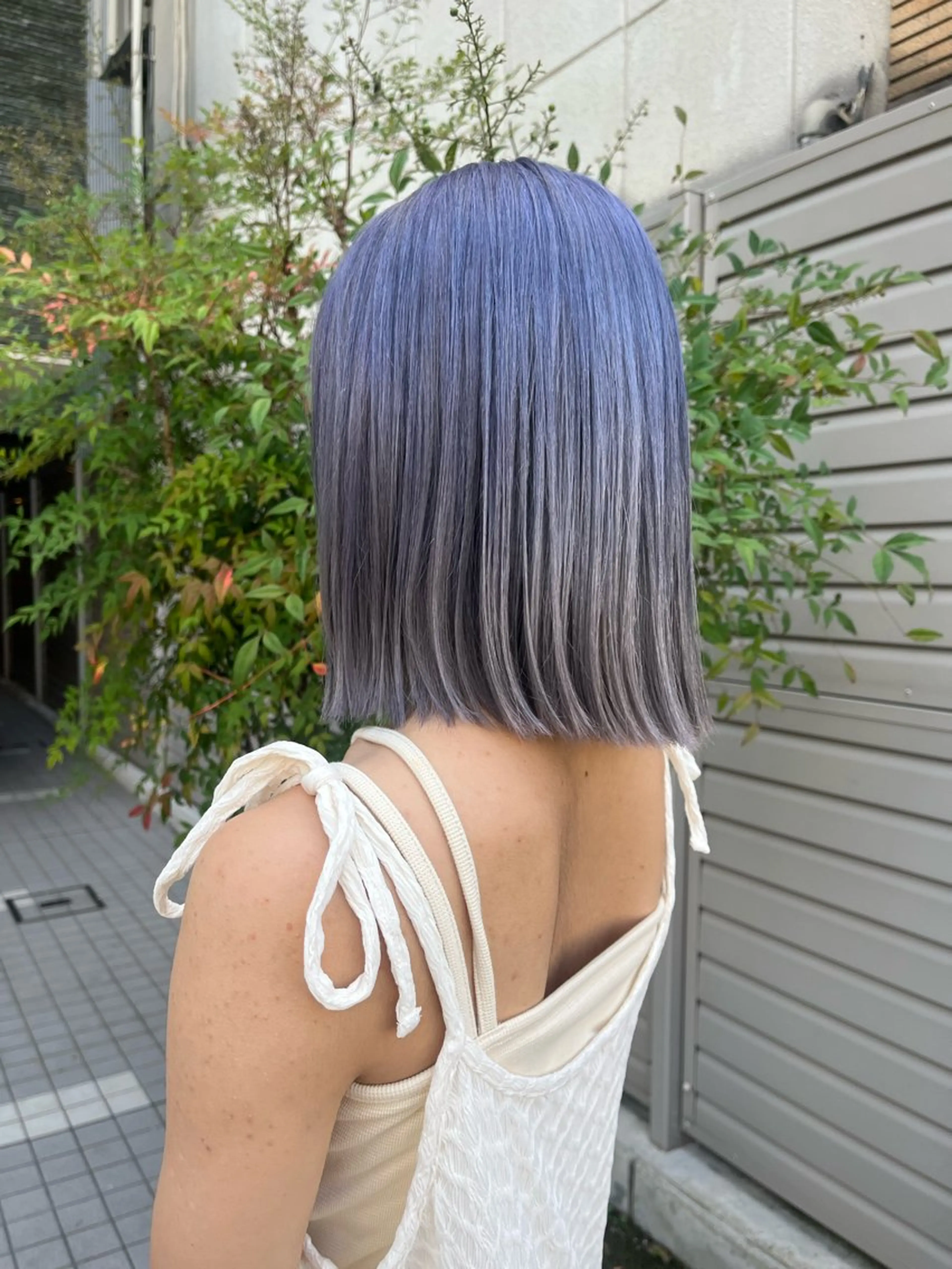 ミディアム カット ヘアカラー トリートメント sail hairのヘアスタイル