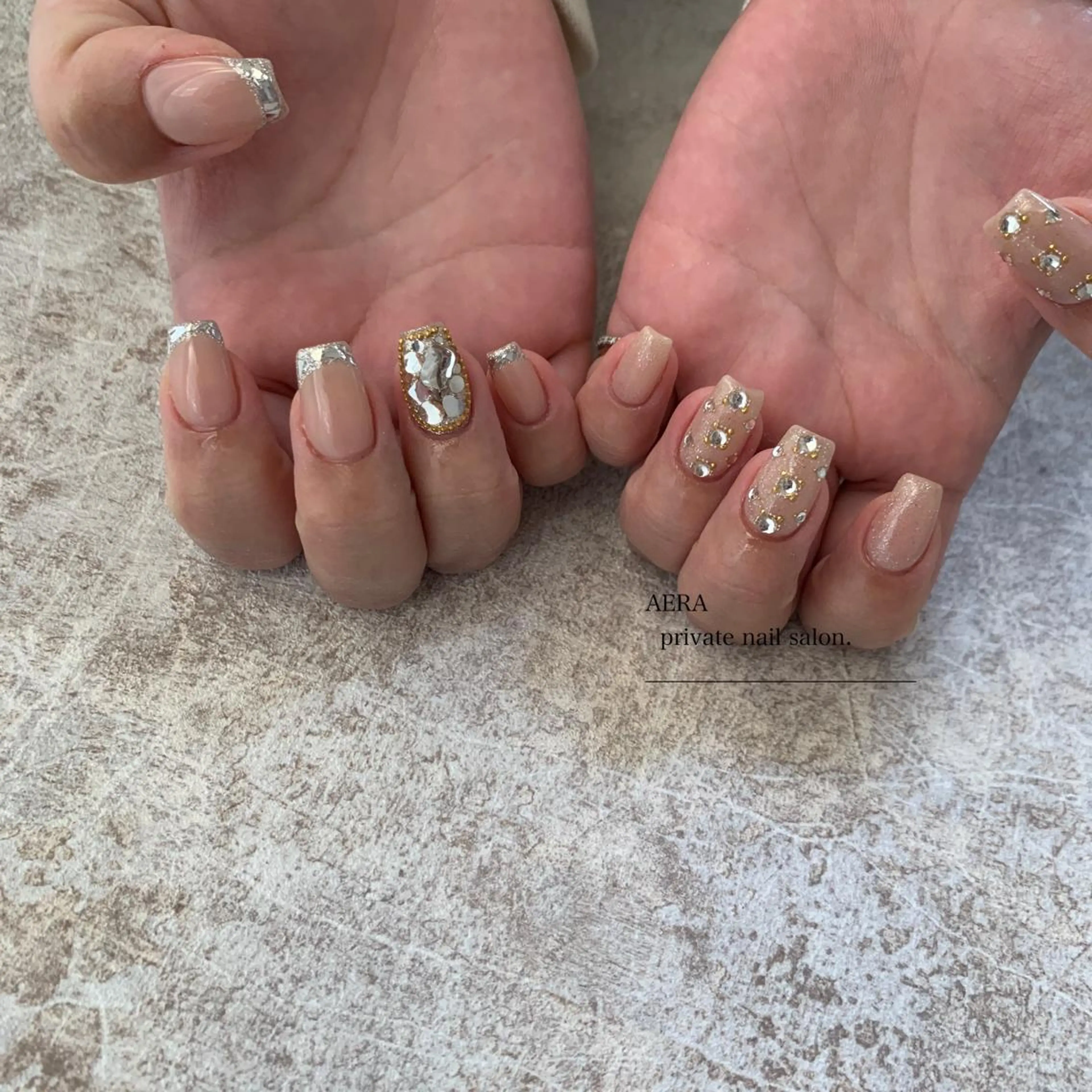 ネイル AERA nail shino🐱⸝꙳のネイルデザイン