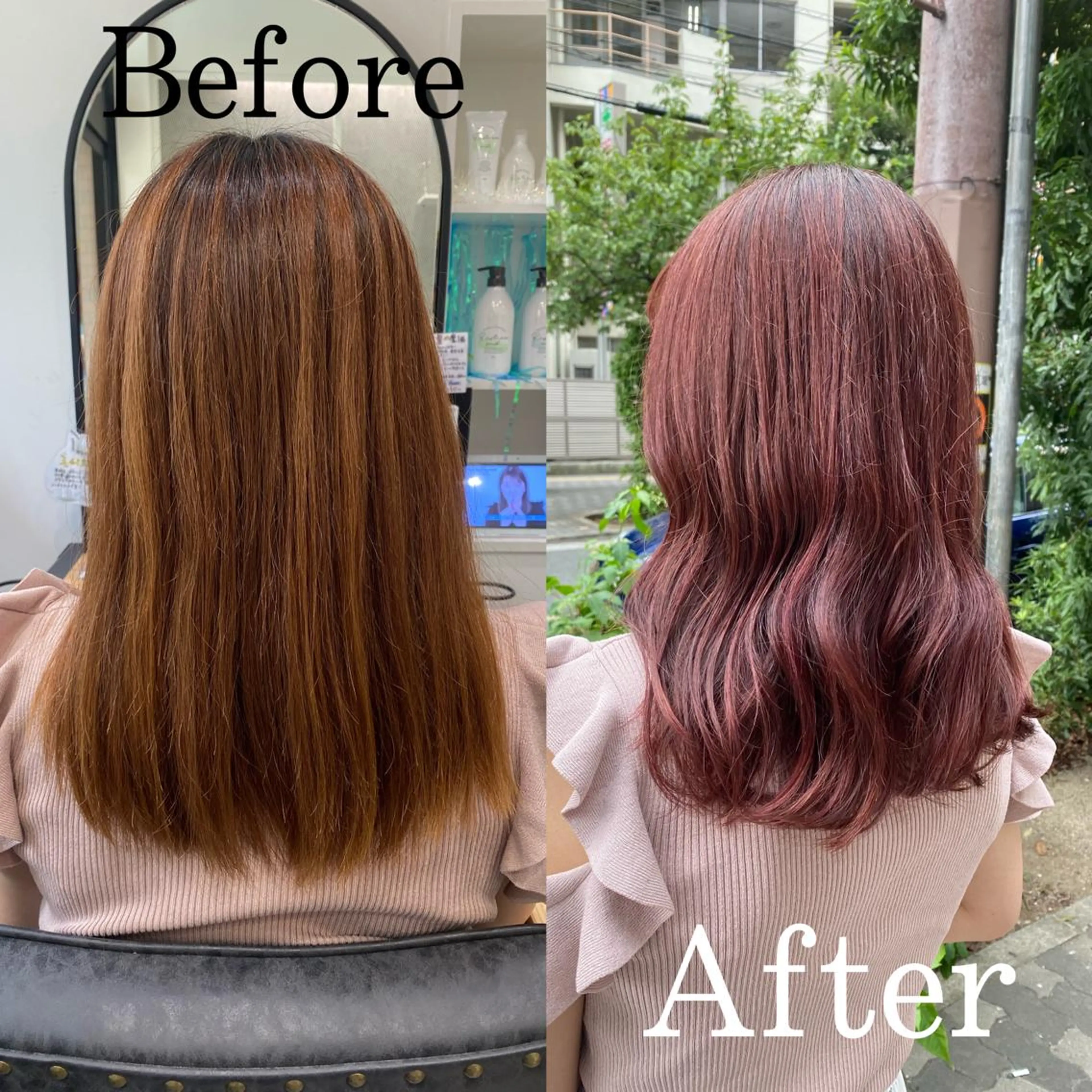 ミディアム 大野 美紅のヘアスタイル